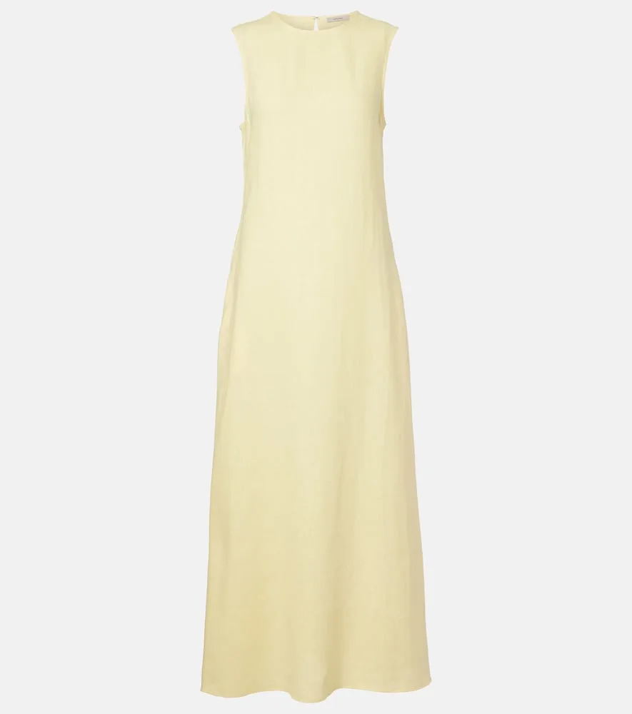 Robe Longue Tallin En Lin