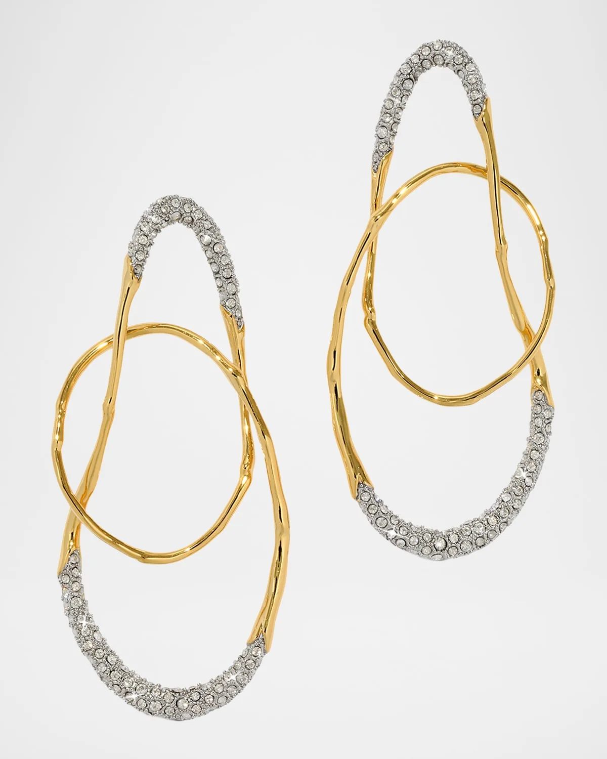Solanales Crystal Large Orbit Earrings