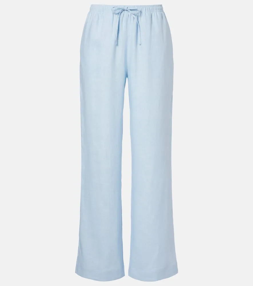 Pantalon Ample Aurelia En Lin