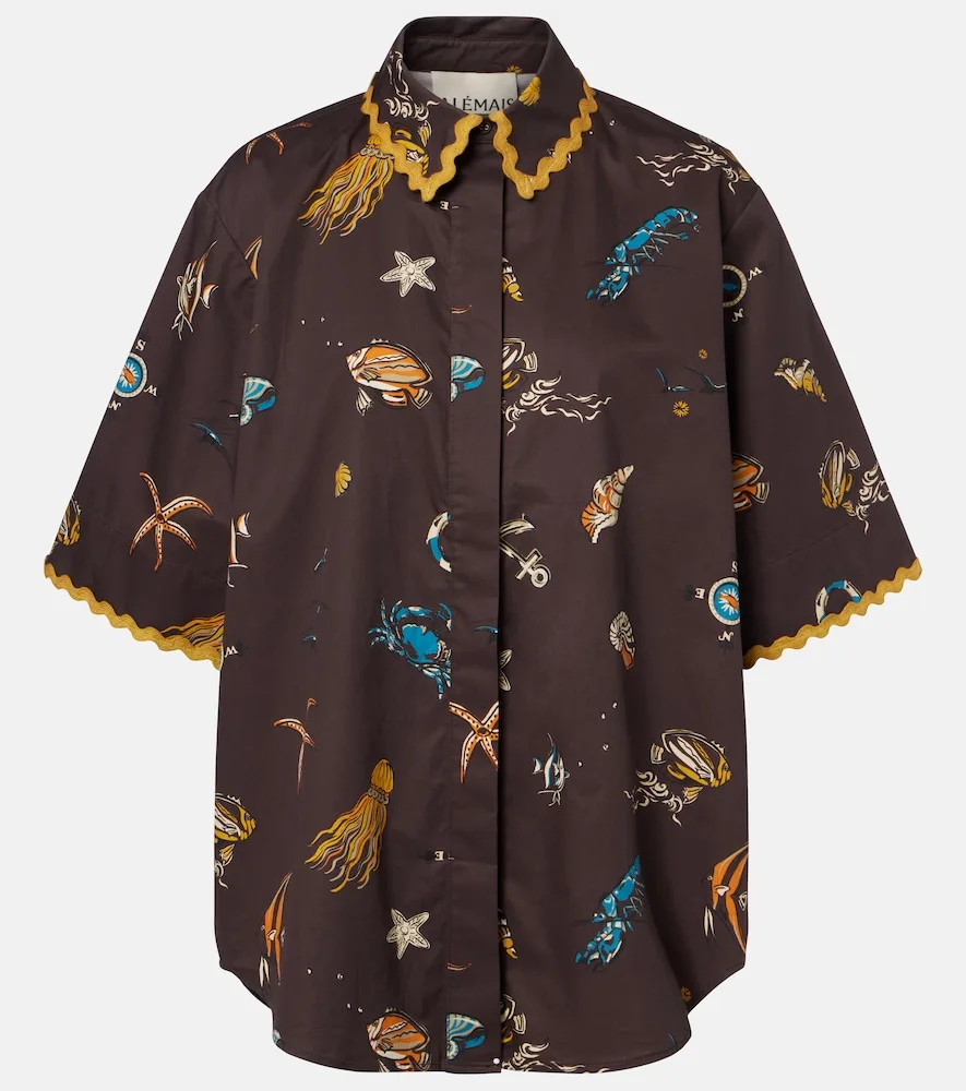Alémais Chemise En Coton Imprimée