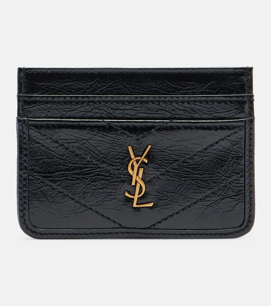 Porte-Cartes Niki En Cuir Verni