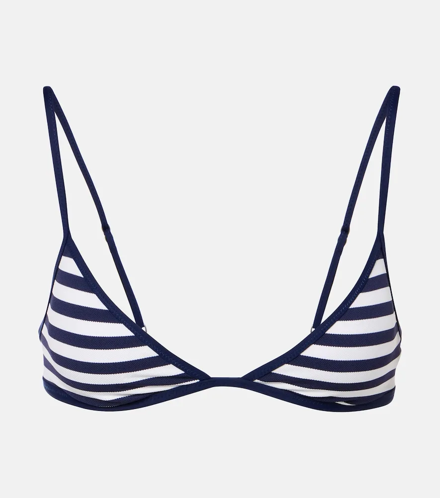 Haut De Bikini Rayé