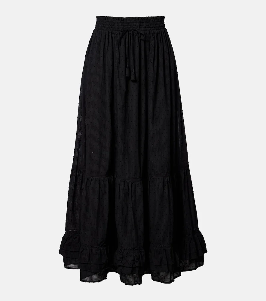 Jupe Longue Clara En Coton
