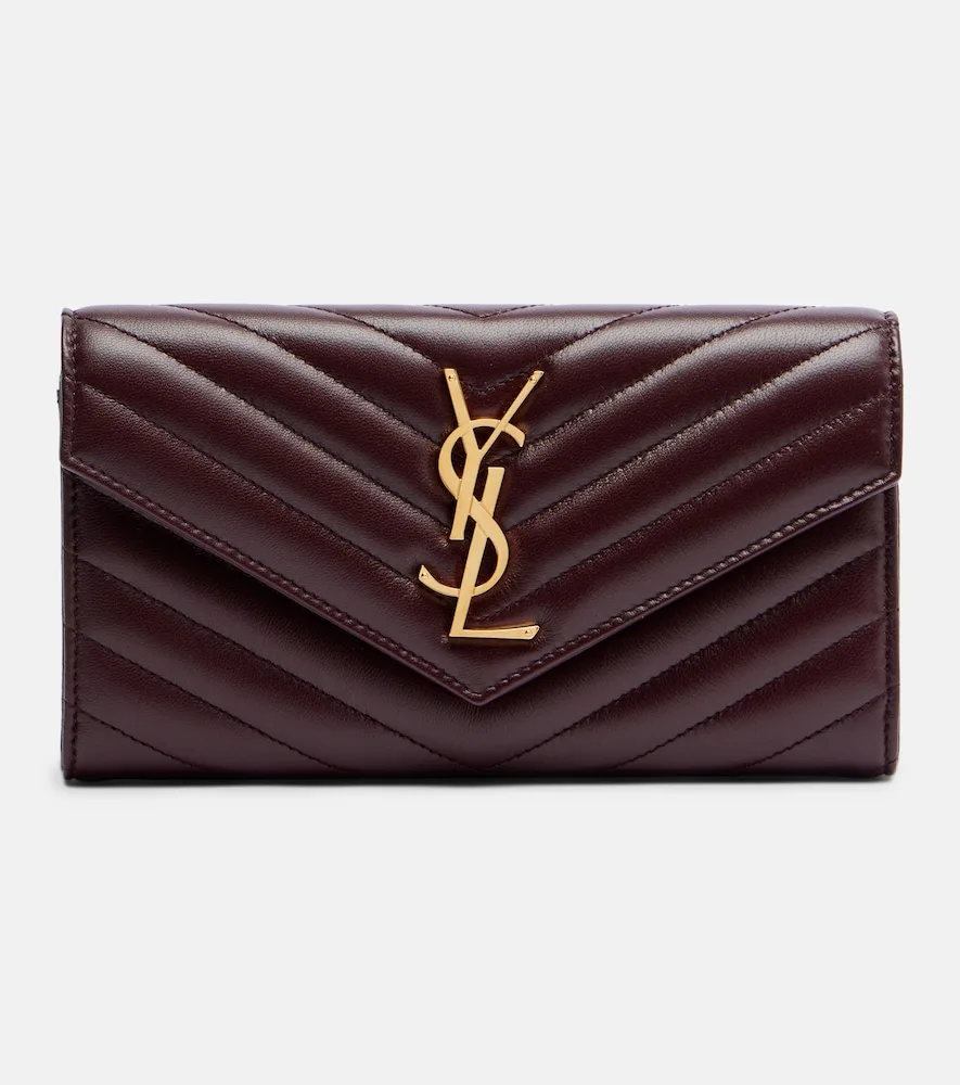 Portefeuille Cassandre En Cuir Matelassé