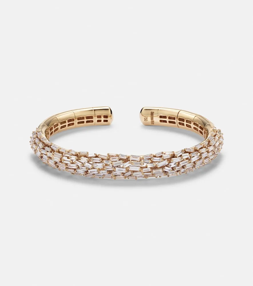 Bracelet En or 18 ct Et Diamants