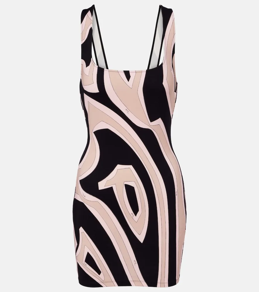 Robe Labirinto En Jersey