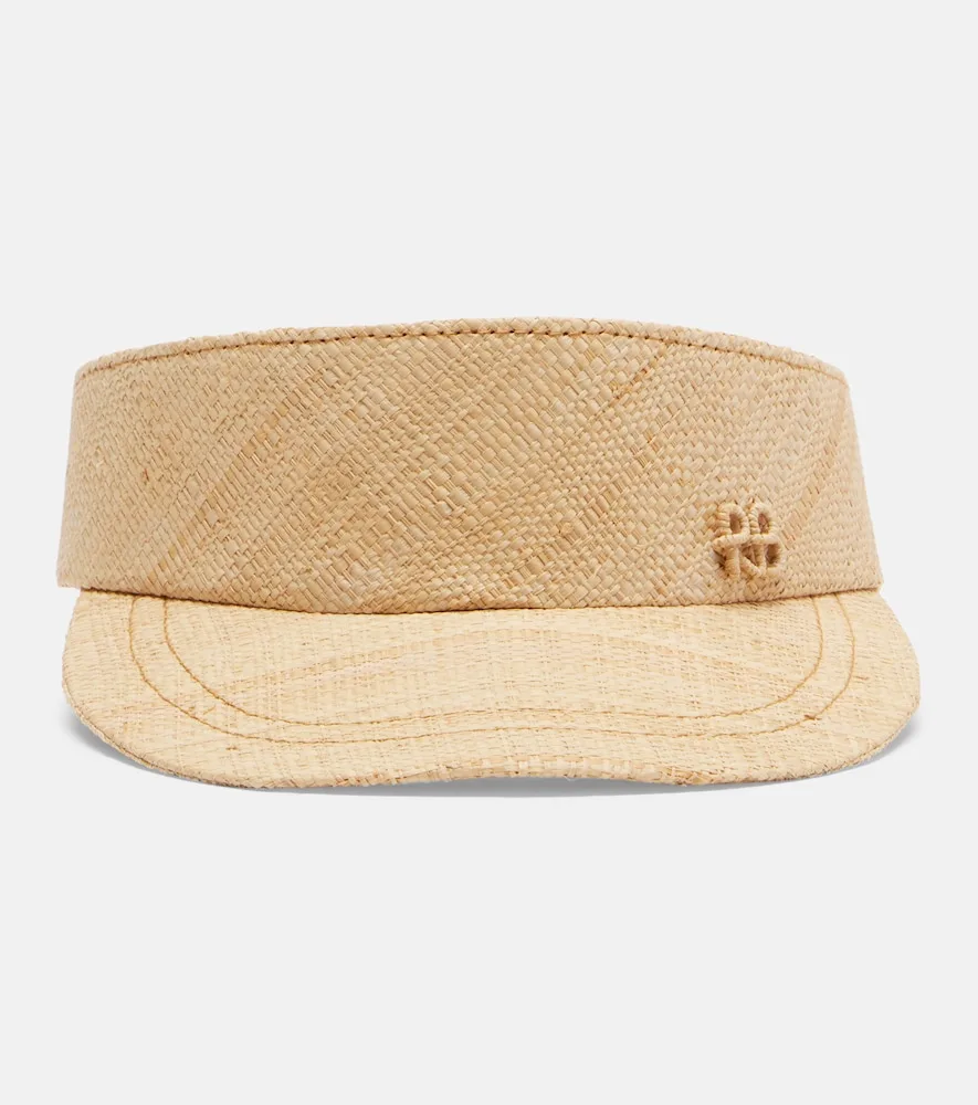 Casquette En Paille Doublé De Coton