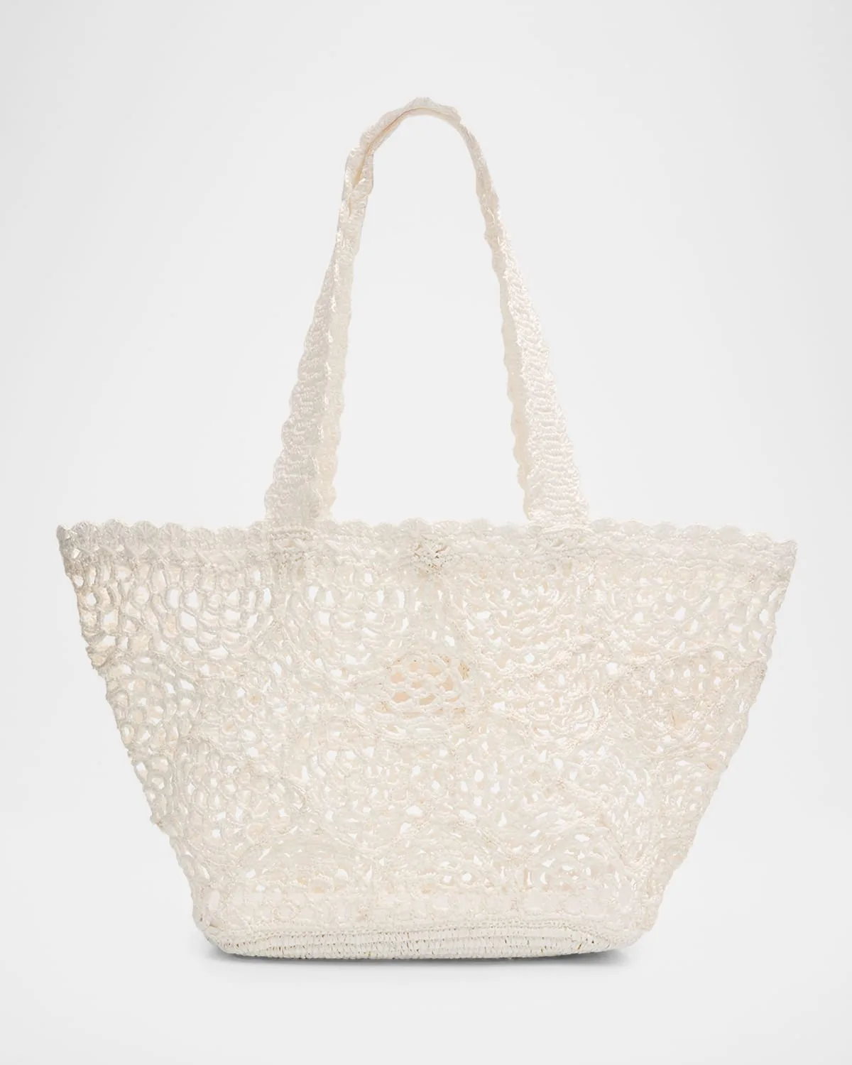 Lacera Woven Raffia Tote Bag