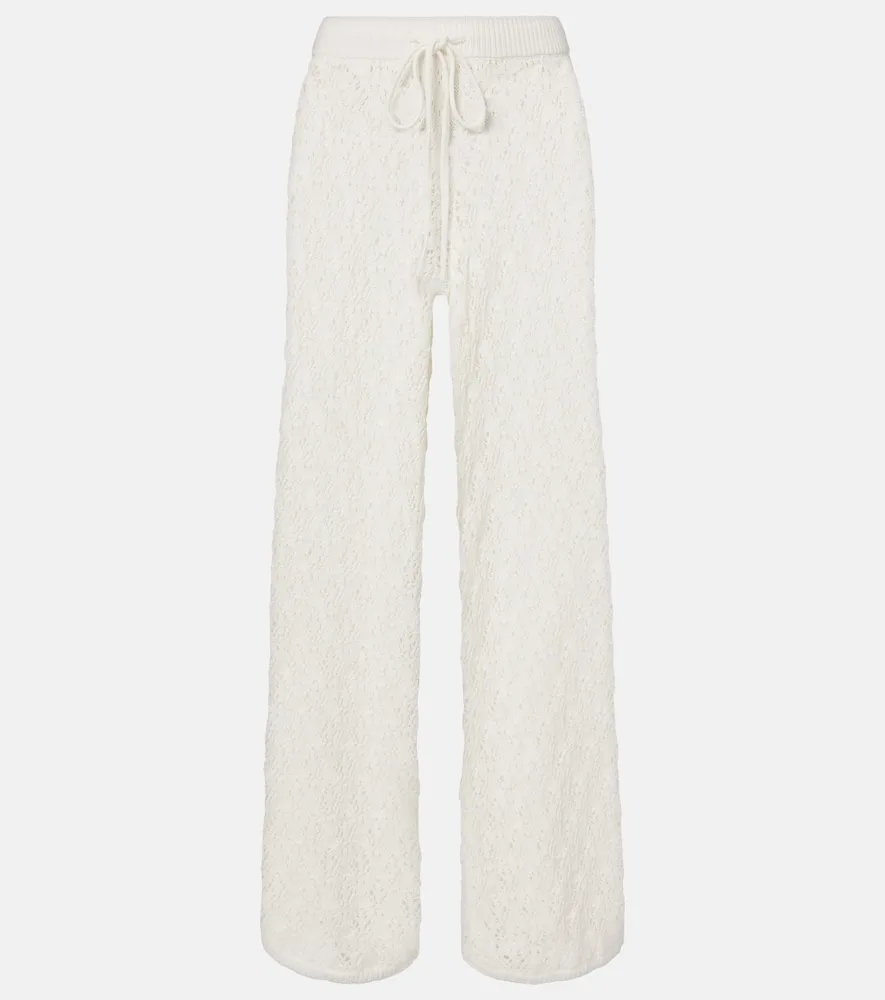Pantalon Ample Fio En Coton