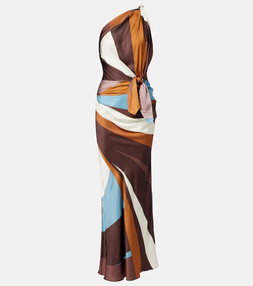 Robe Longue Sotto Imprimée