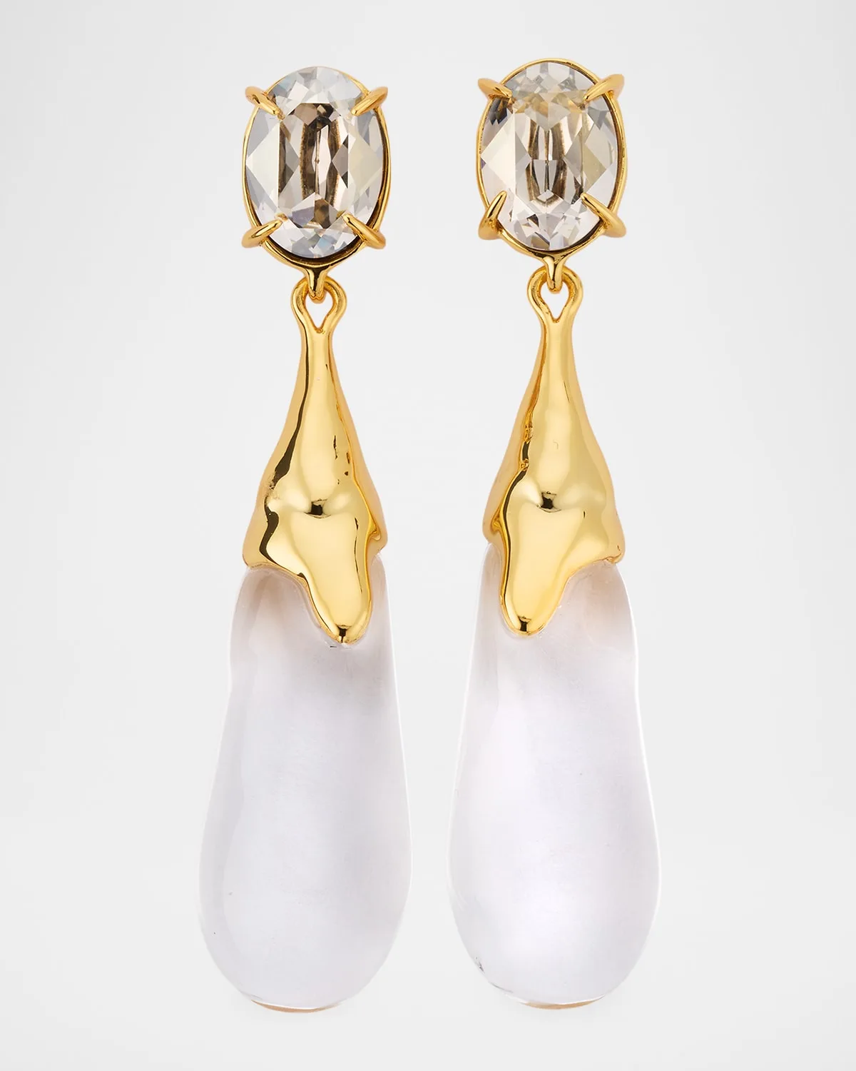 Bonbon Crystal Small Teardrop Earrings by Alexis Bittar