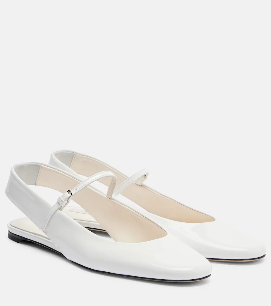 Ballerines Mary Jane En Cuir Verni