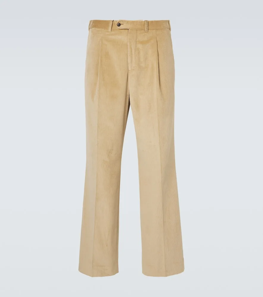 Pantalon Ample Amo En Velours Côtelé