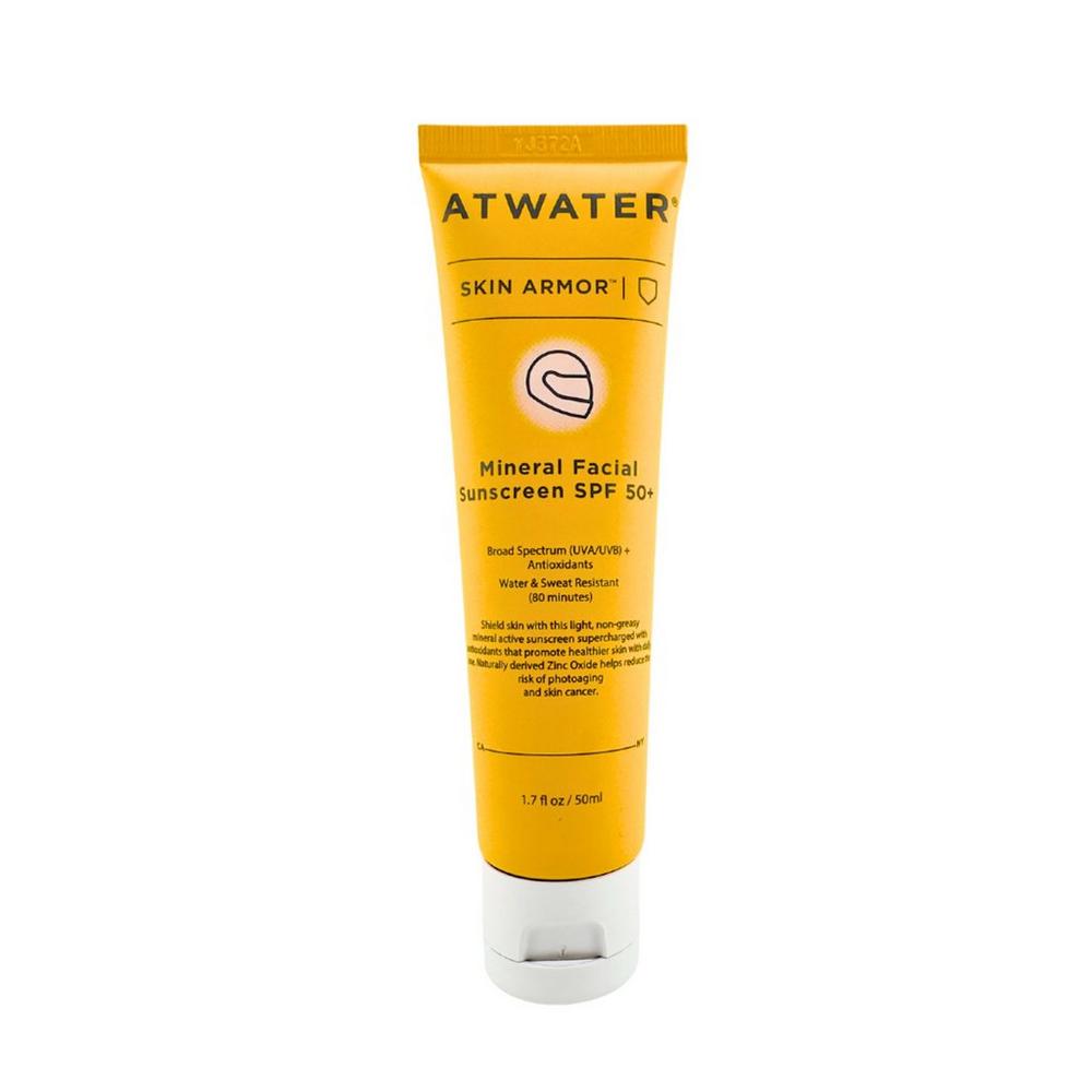Skin Armor Mineral Facial Sunscreen Moisturizer SPF50+ by ATWATER