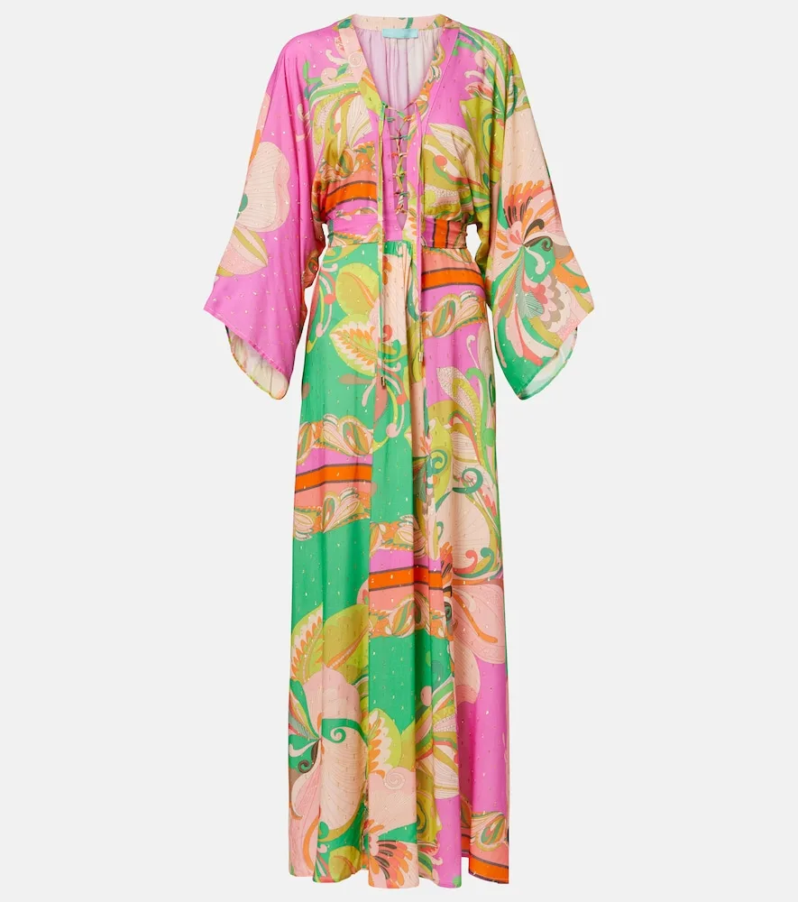 Robe De Plage Natalie Imprimée