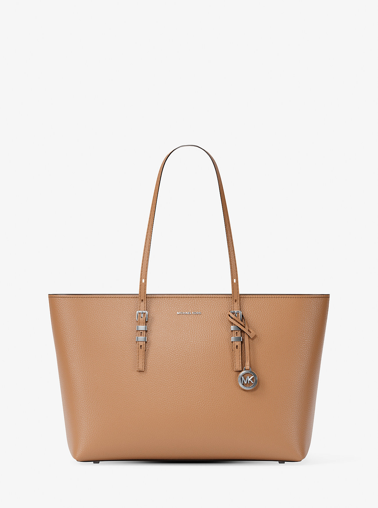 MK Quinn Large Pebbled Leather Tote Bag -