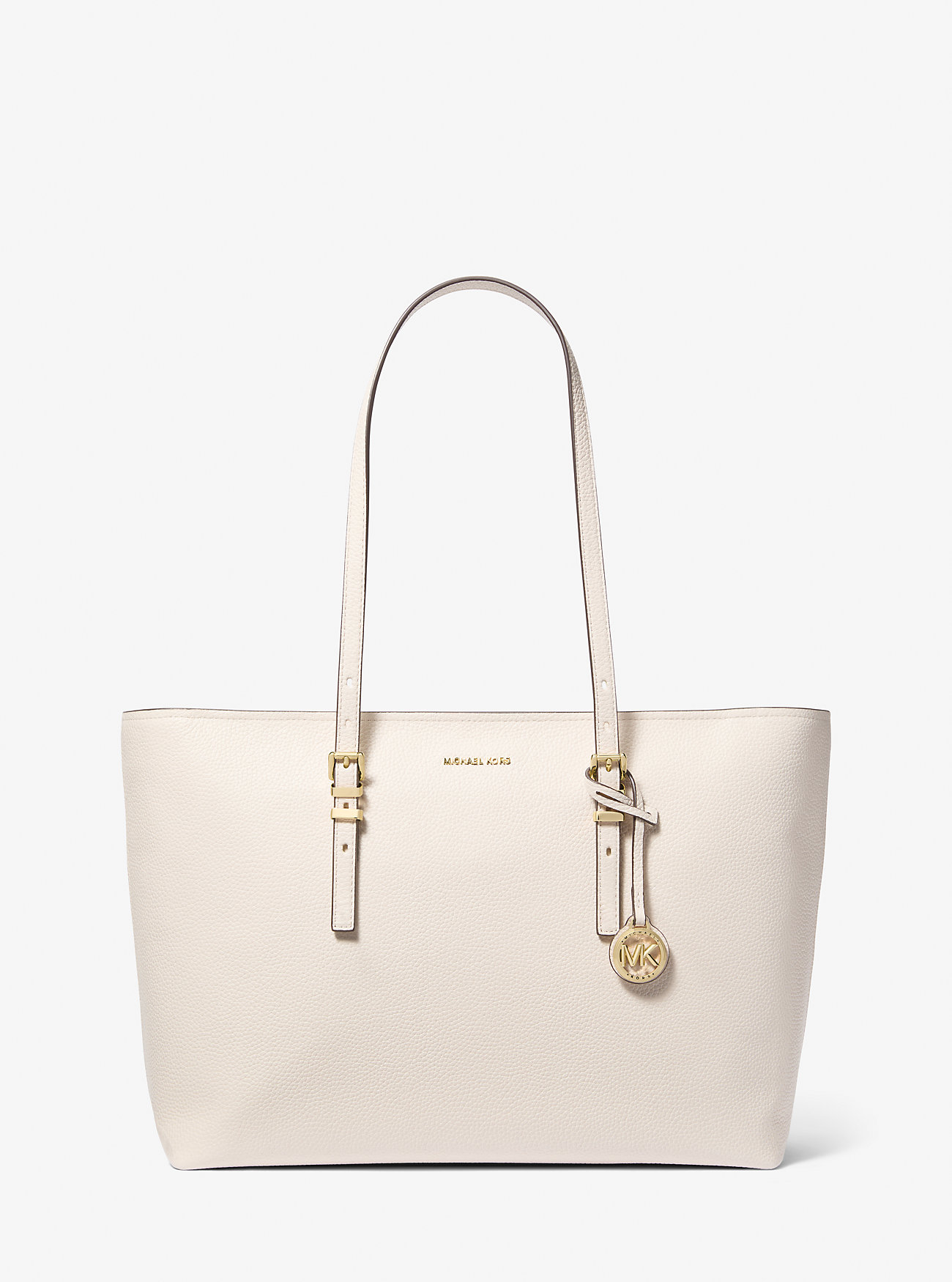 MK Quinn Large Pebbled Leather Tote Bag -