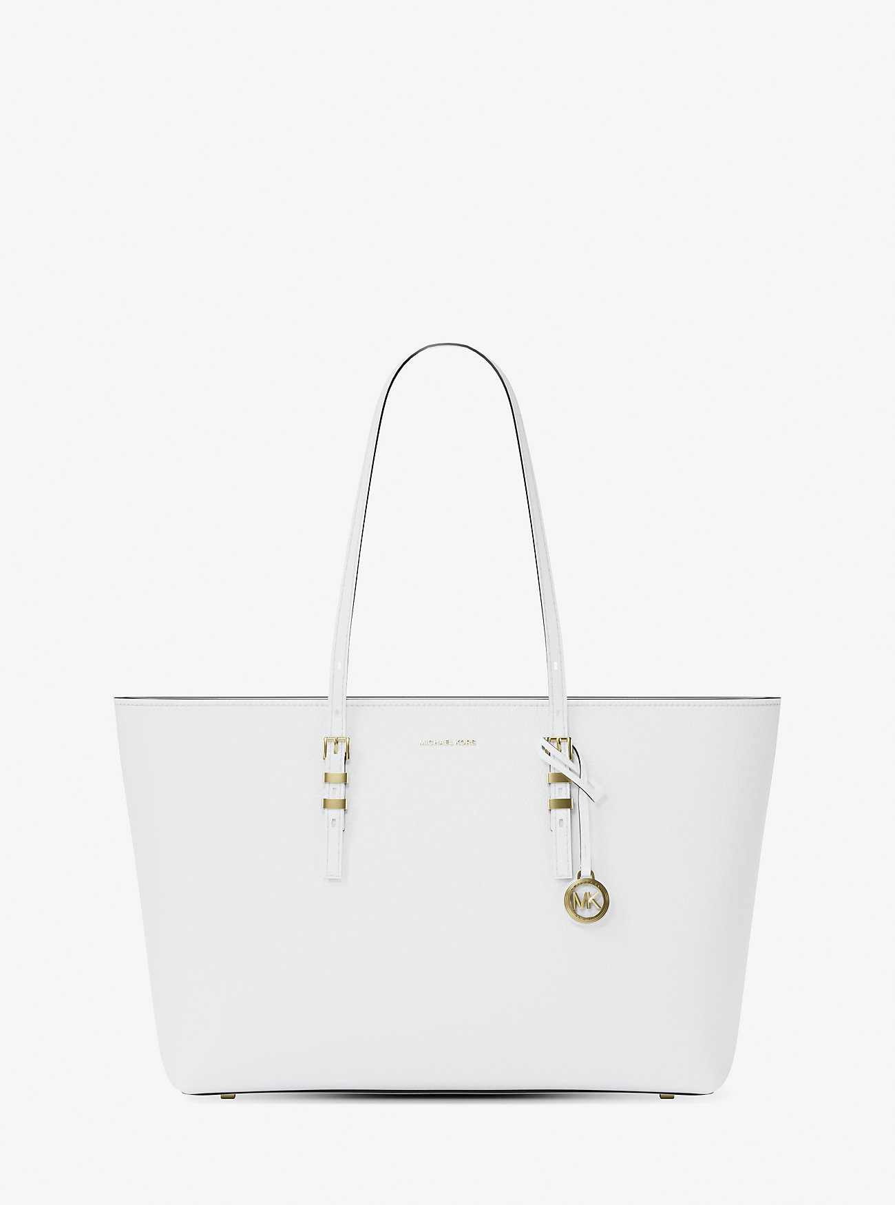 MK Quinn Large Pebbled Leather Tote Bag -
