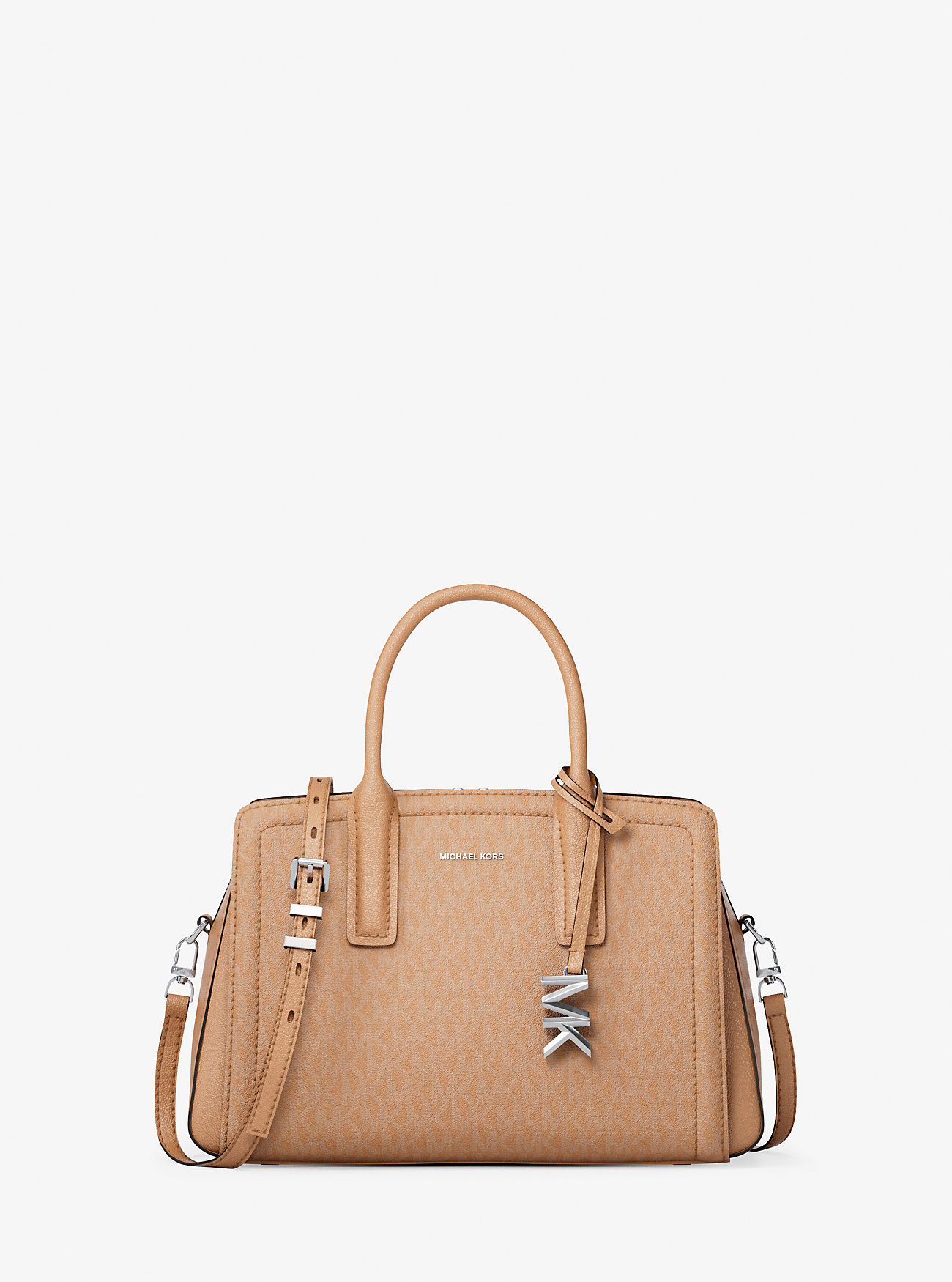 MK Laila Small Signature Logo Satchel -