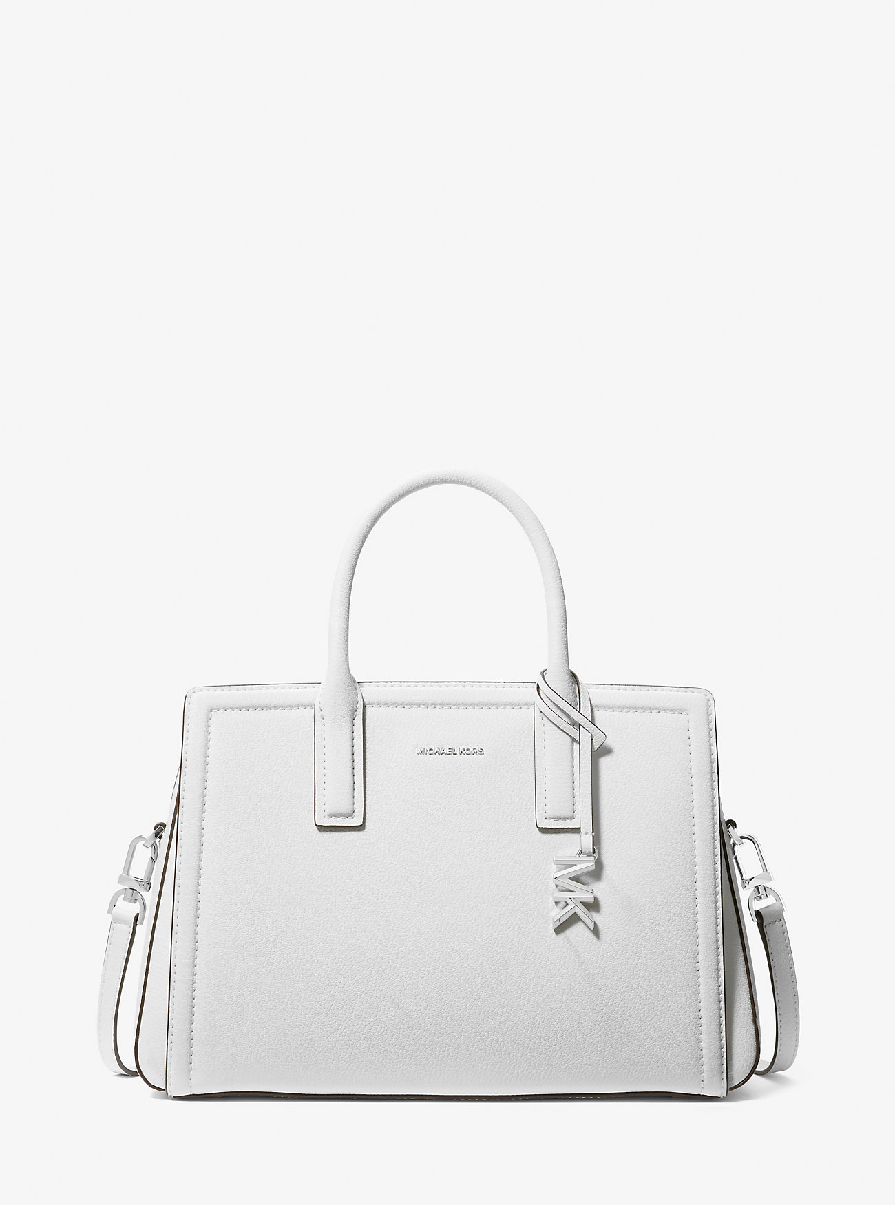 MK Laila Medium Leather Satchel -