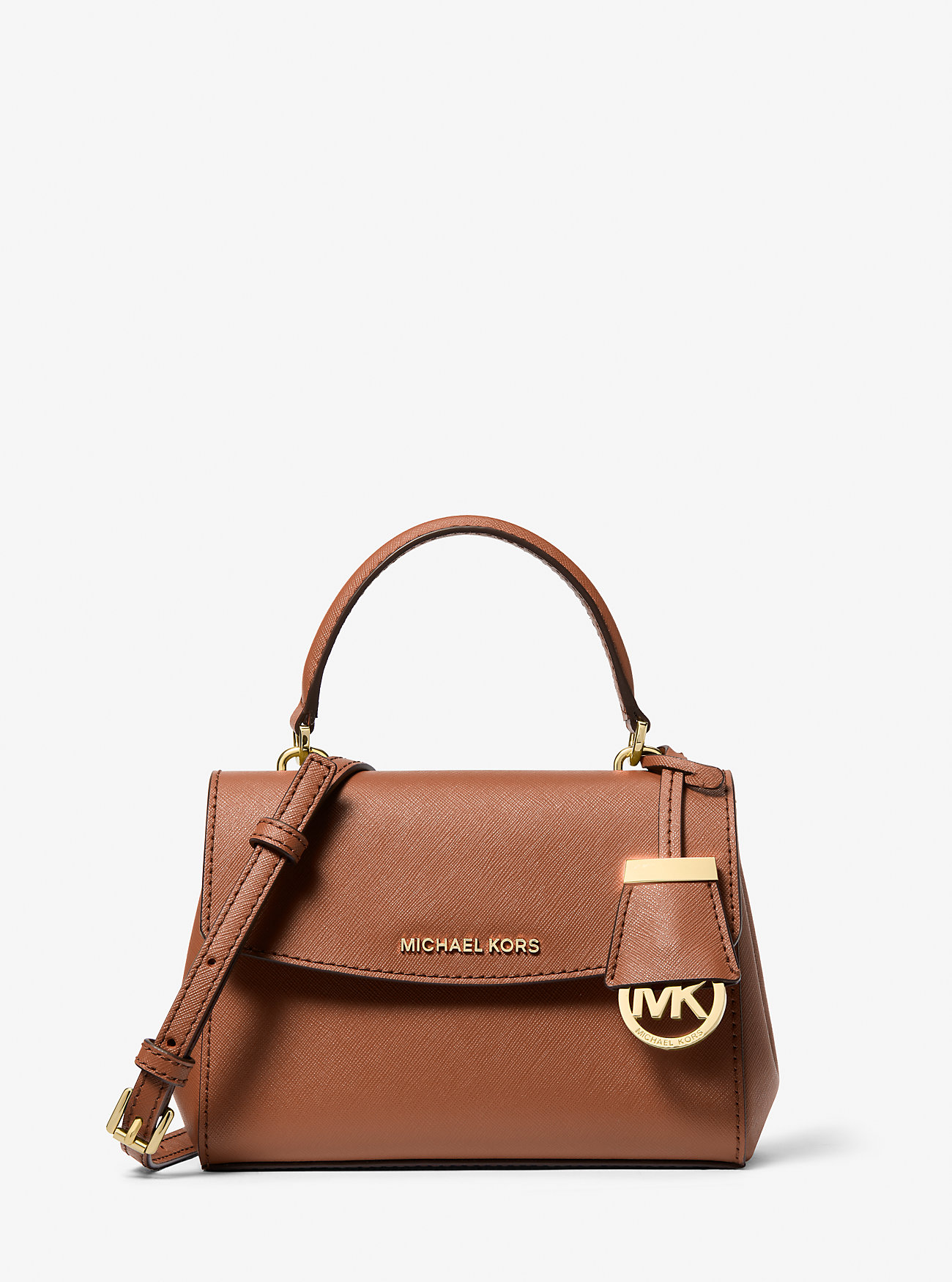 MK Ava Extra-Small Saffiano Leather Crossbody -