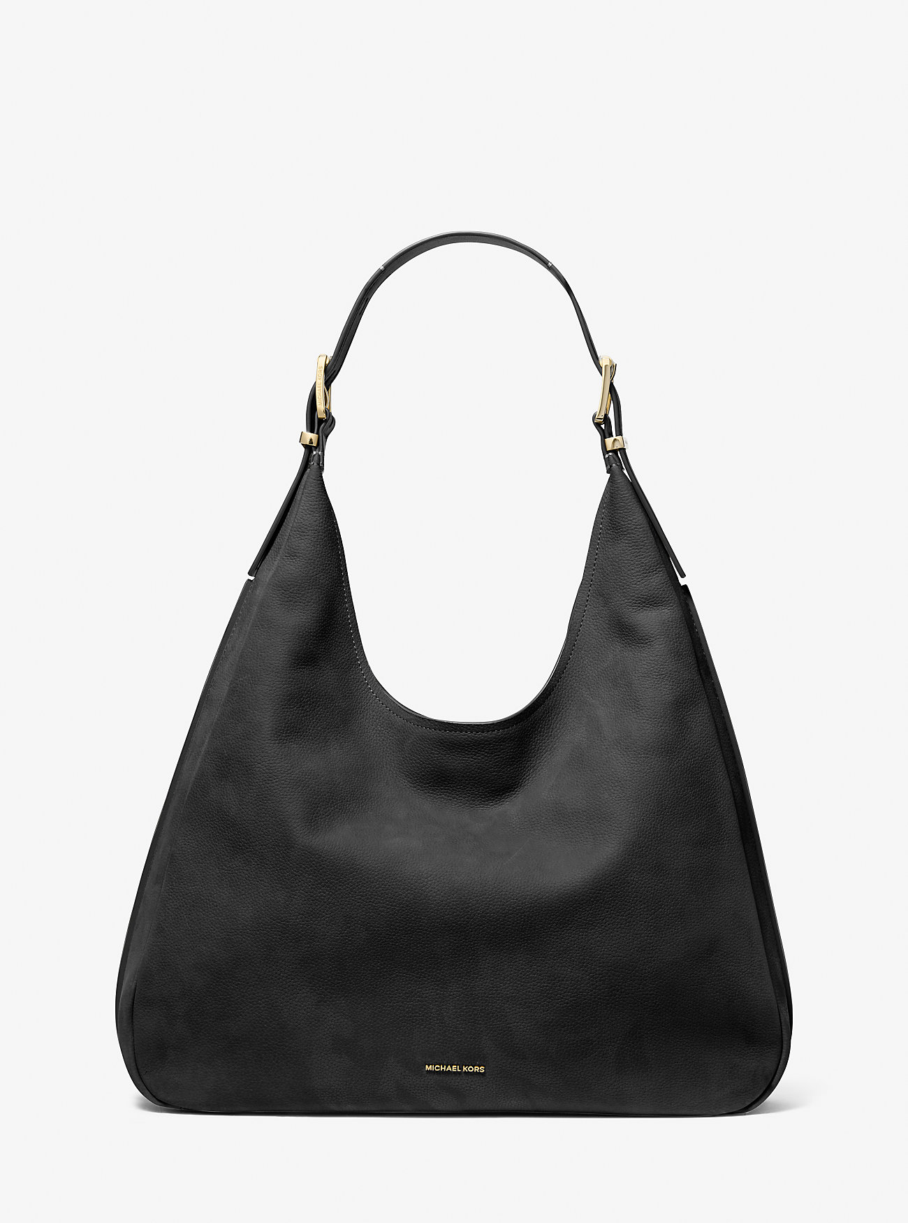 MK Nolita Large Nubuck Hobo Shoulder Bag -