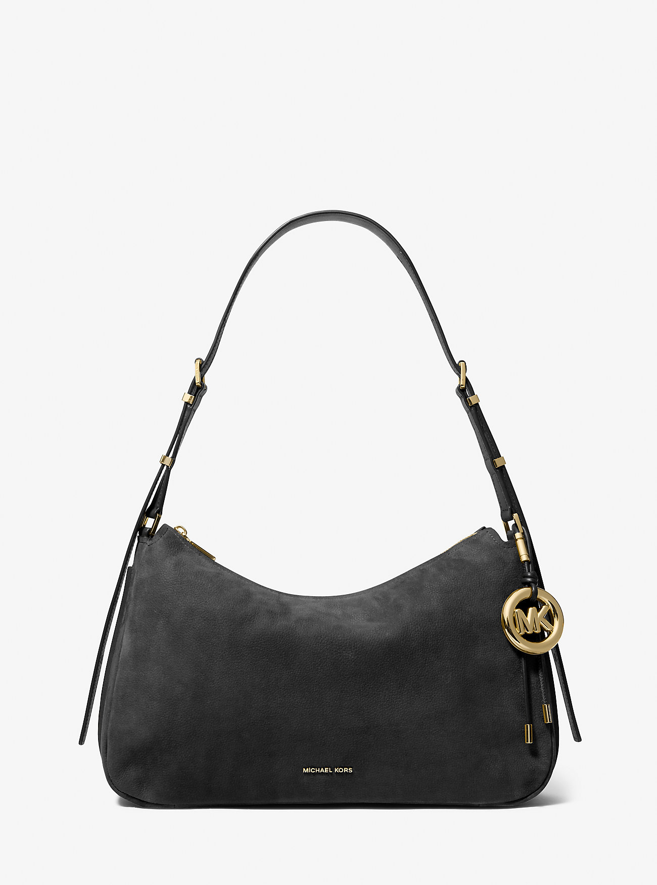 MK Nolita Medium Nubuck Convertible Shoulder Bag -