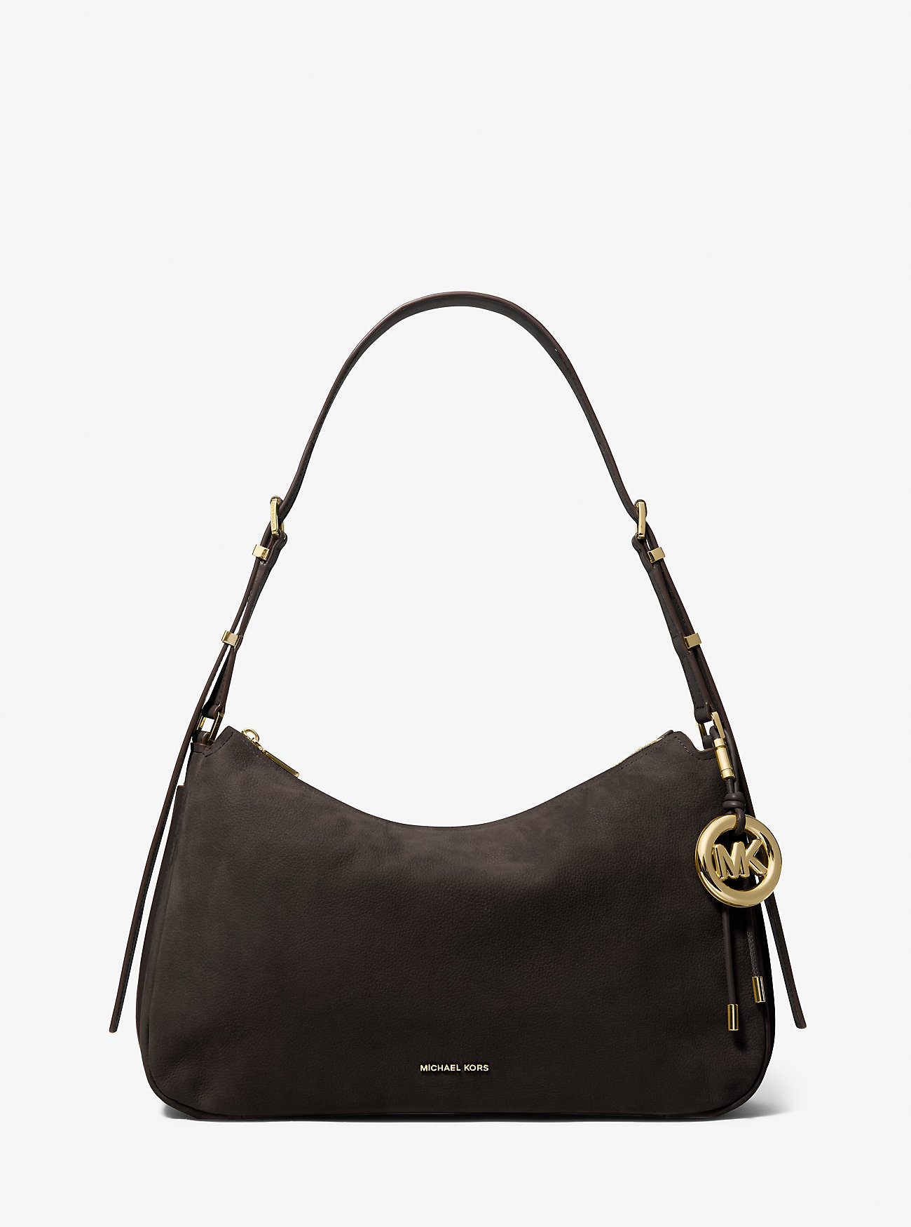 MK Nolita Medium Nubuck Convertible Shoulder Bag -