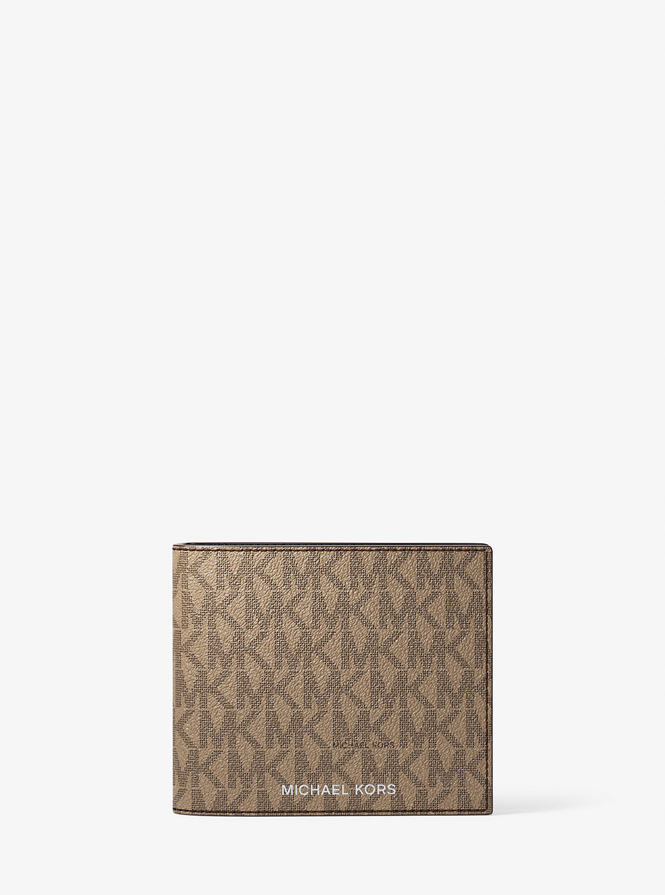 MK Harrison Logo Billfold Wallet With Passcase -