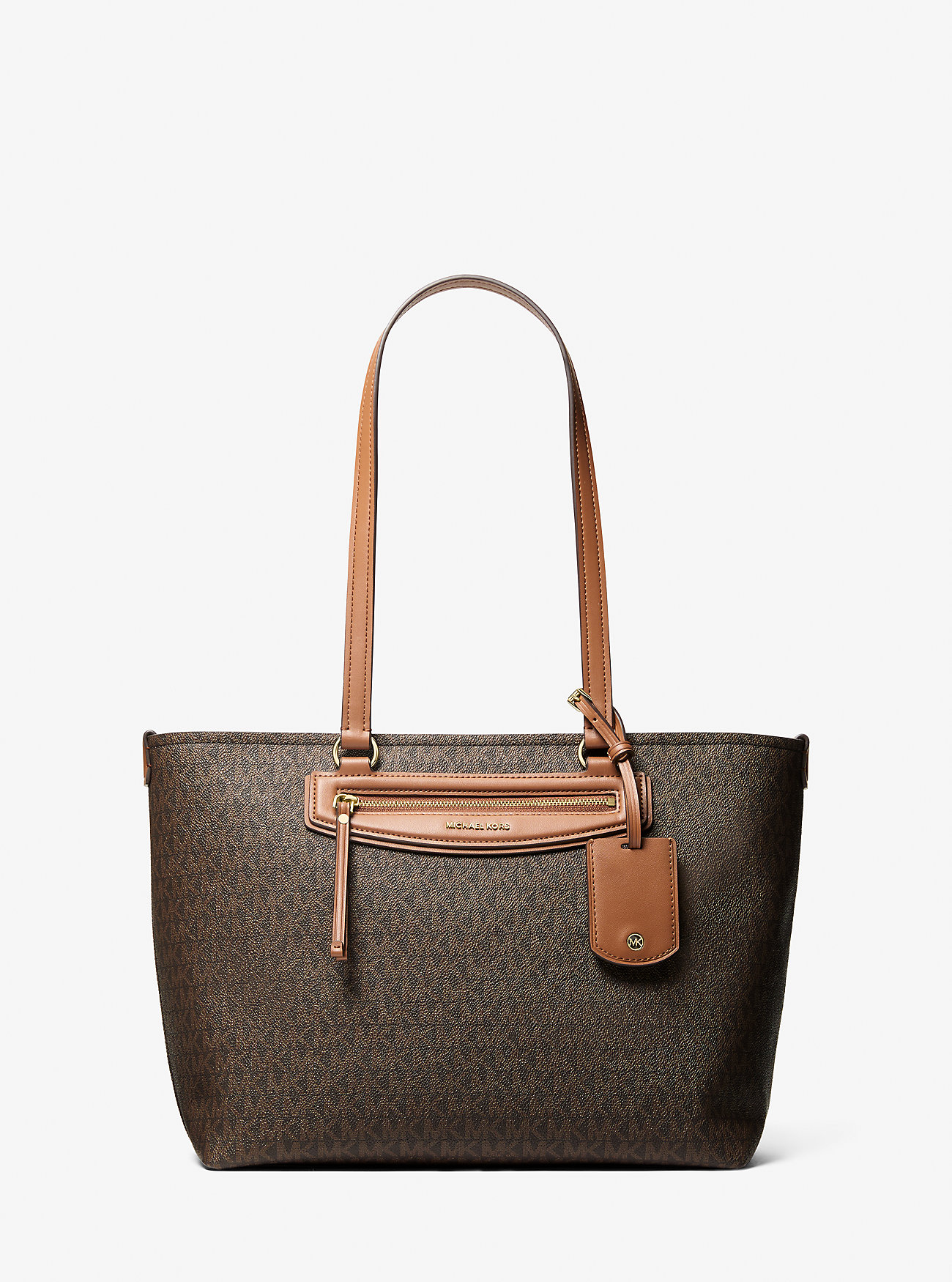 MK Jet Set Travel Medium Signature Logo Tote Bag -