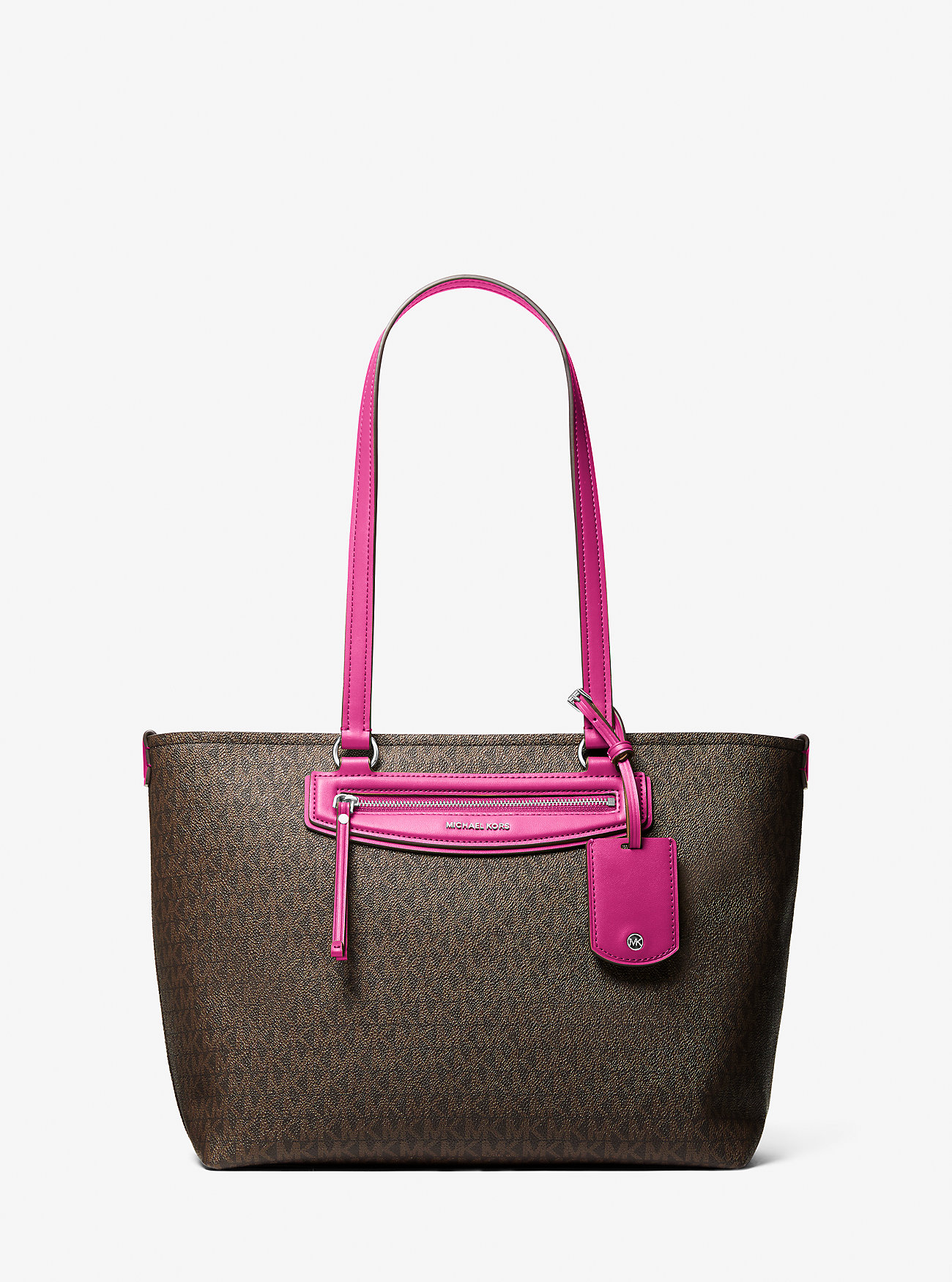MK Jet Set Travel Medium Signature Logo Tote Bag -