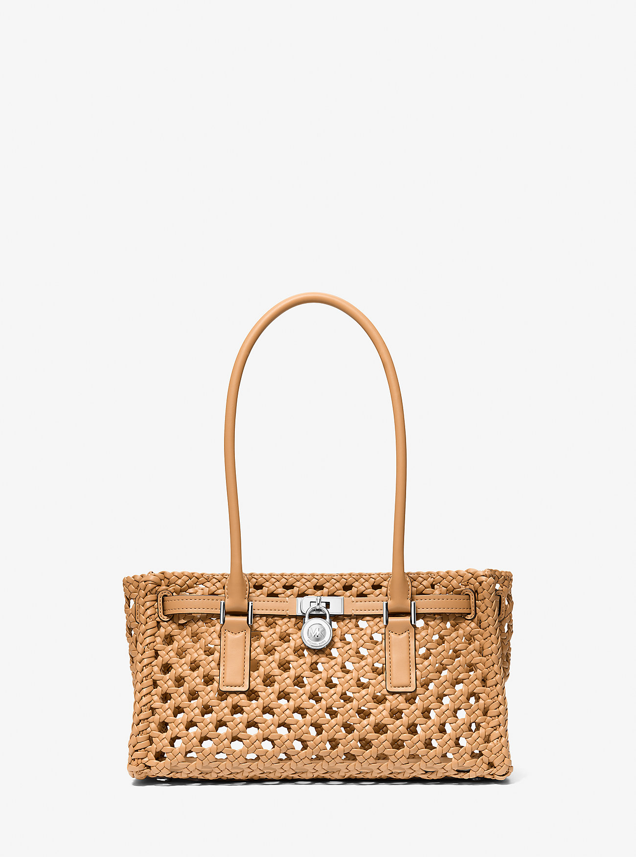 MK Hamilton Moderne Small Hand-Woven Satchel -