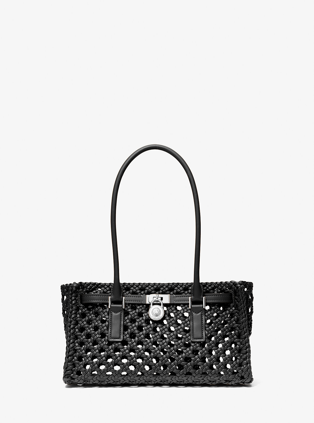 MK Hamilton Moderne Small Hand-Woven Satchel -