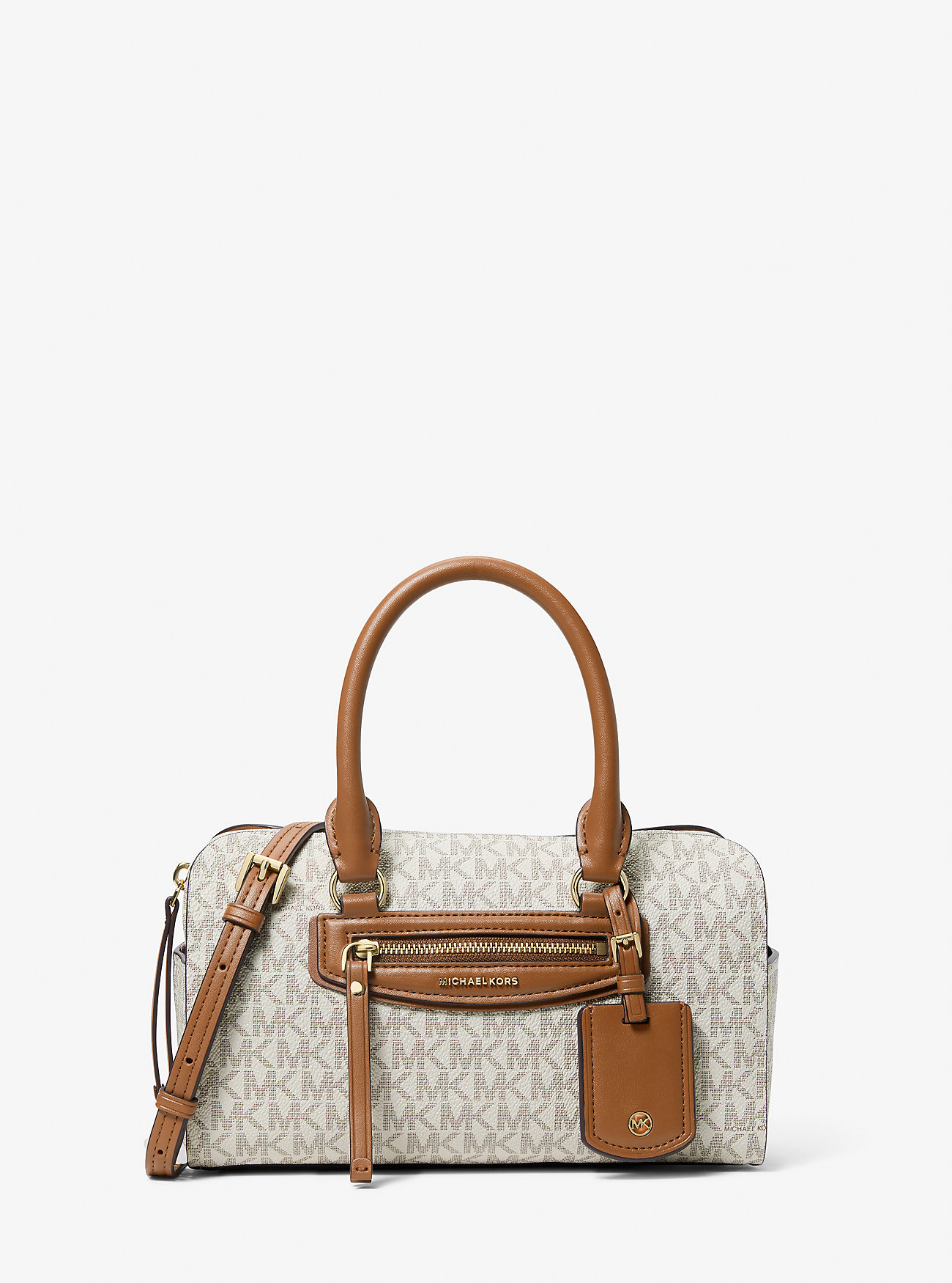 MK Jet Set Travel Extra-Small Signature Logo Duffel Crossbody Bag -