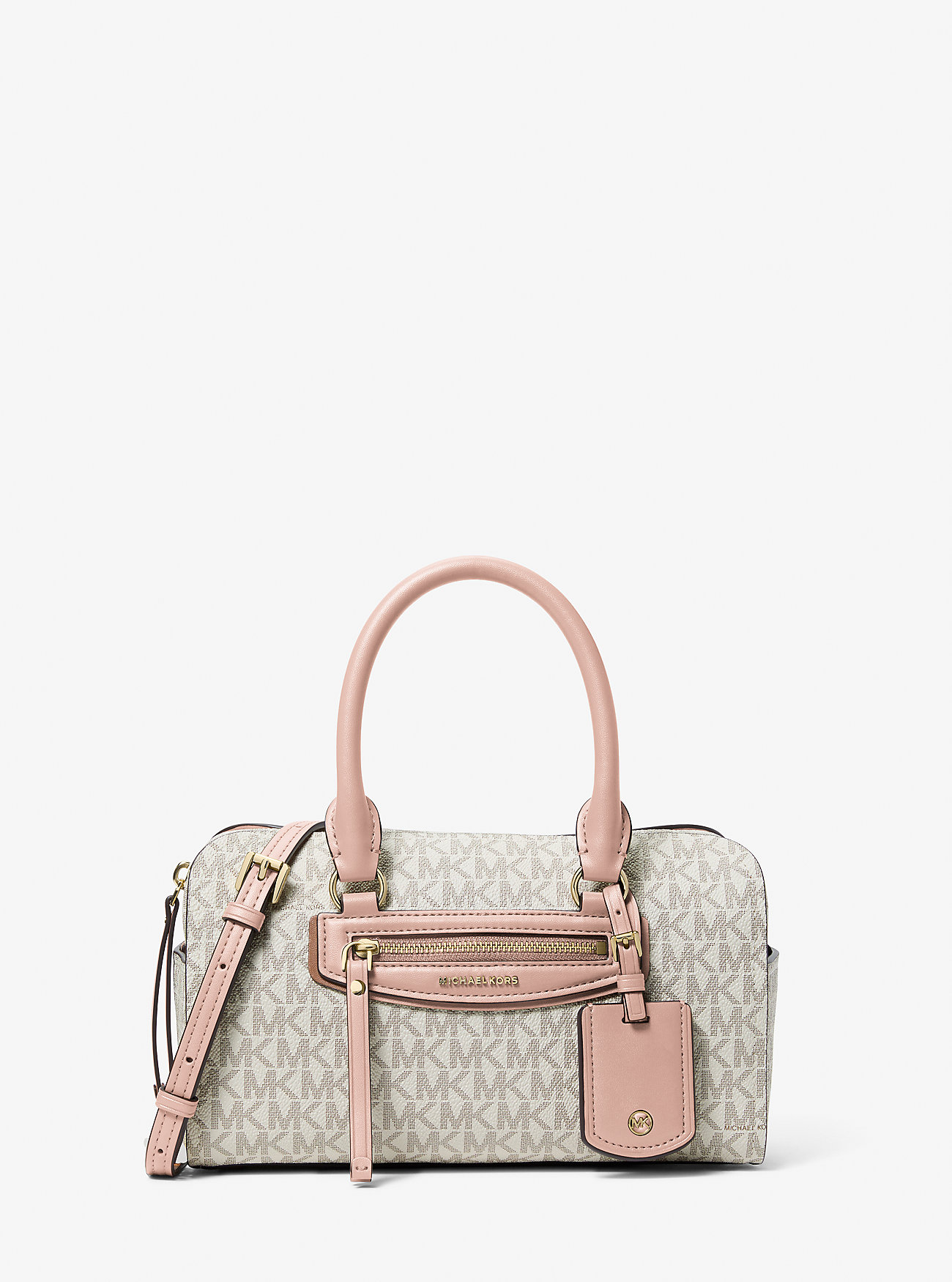 MK Jet Set Travel Extra-Small Signature Logo Duffel Crossbody Bag -