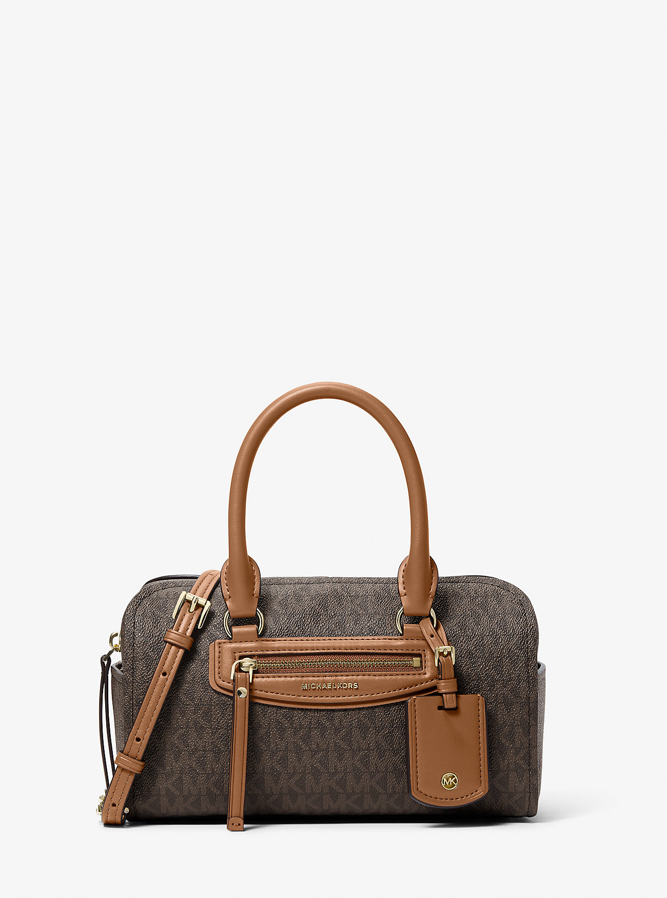MK Jet Set Travel Extra-Small Signature Logo Duffel Crossbody Bag -