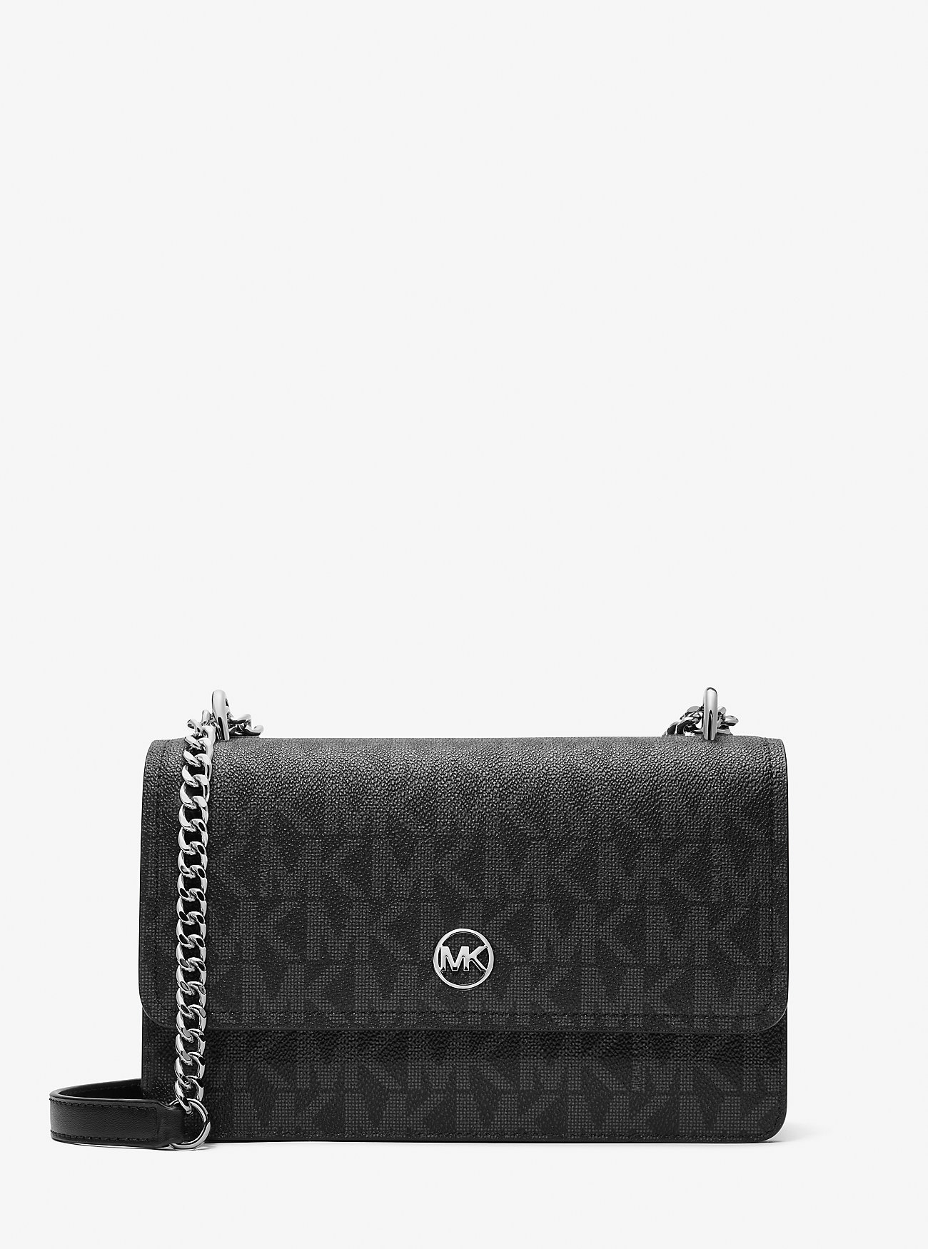 MK Abbott Medium Signature Logo Shoulder Bag -