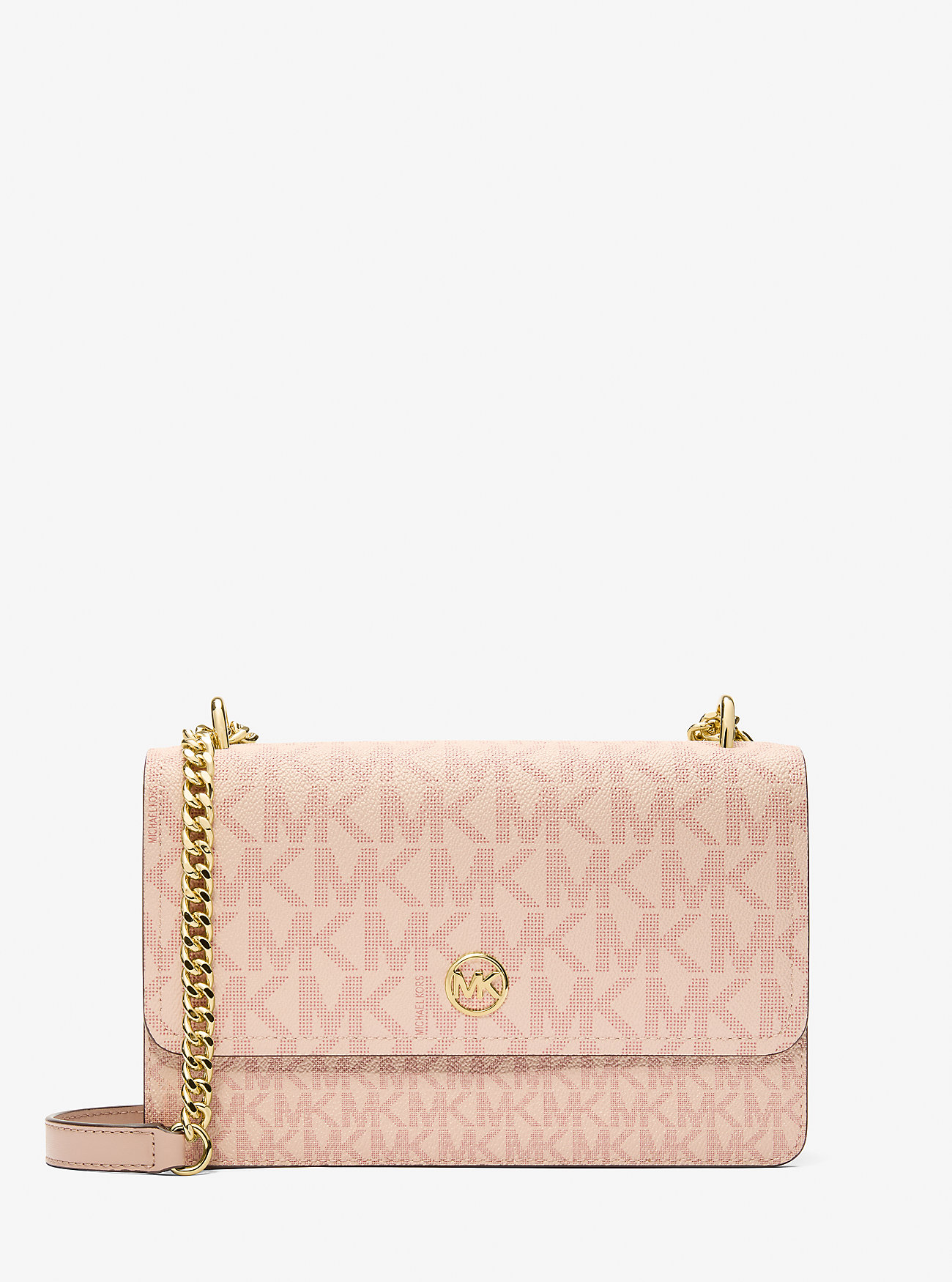 MK Abbott Medium Signature Logo Shoulder Bag -