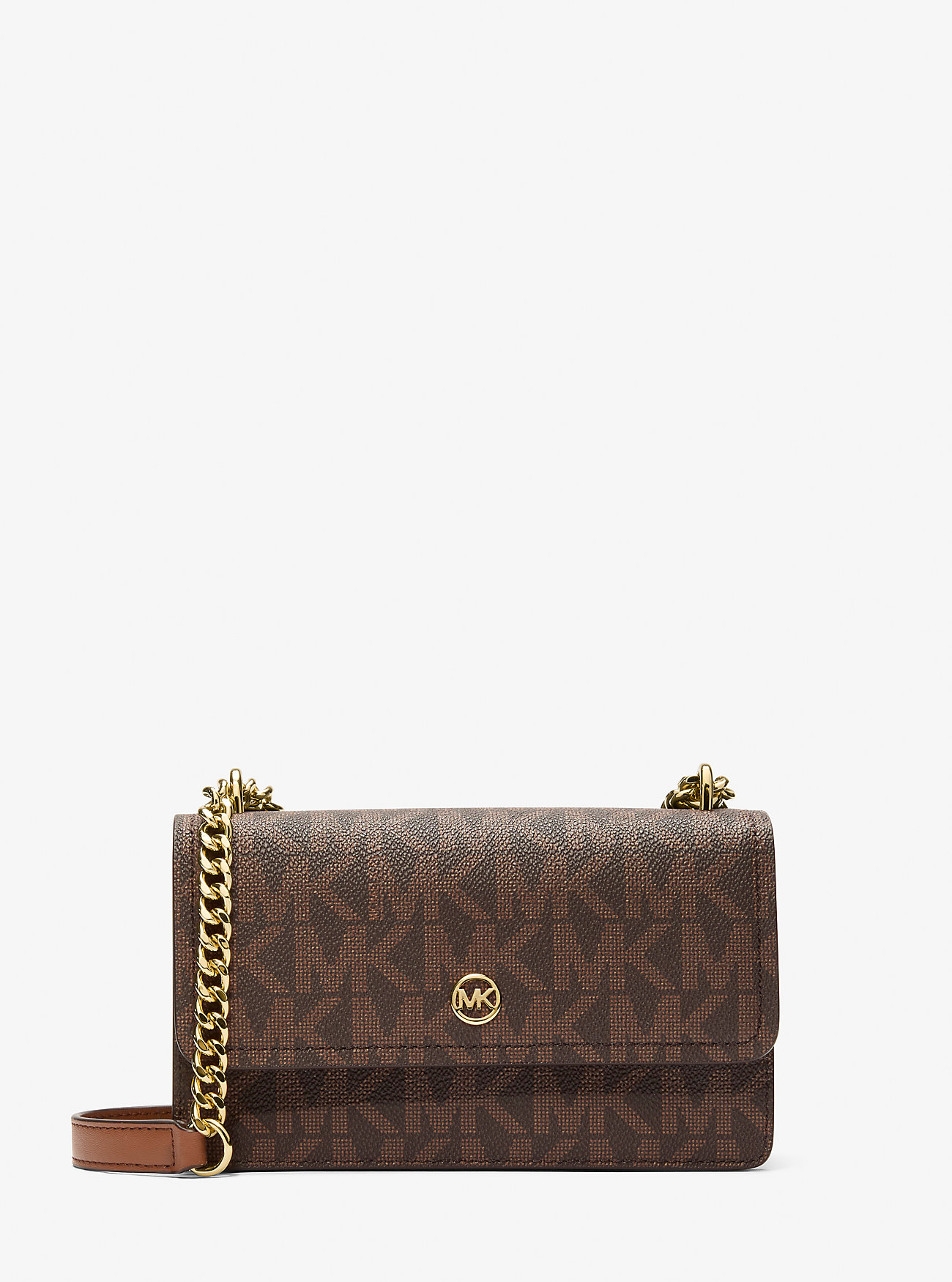 MK Abbott Small Signature Logo Shoulder Bag -