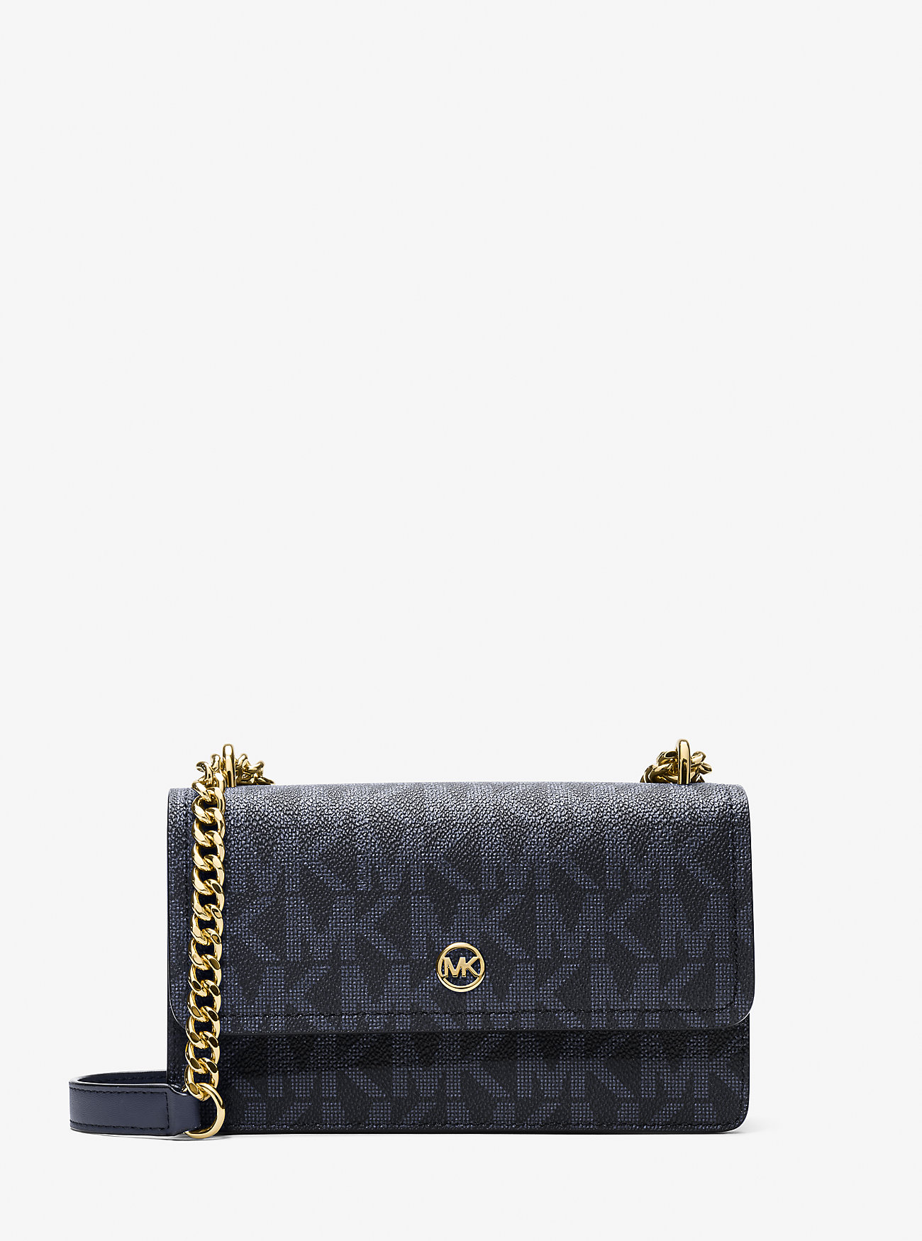 MK Abbott Small Signature Logo Shoulder Bag -