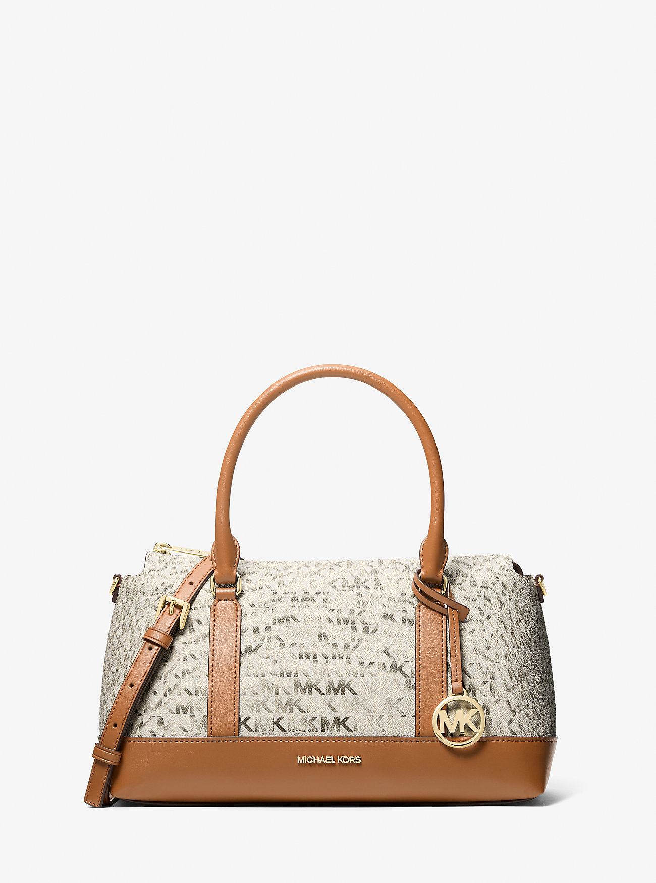 MK Andie Medium Signature Logo Satchel -