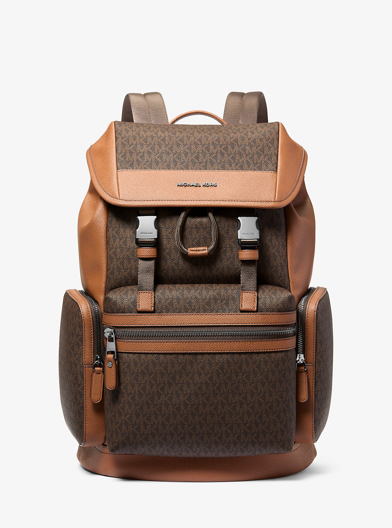 MK Jet Set Signature Logo Backpack -