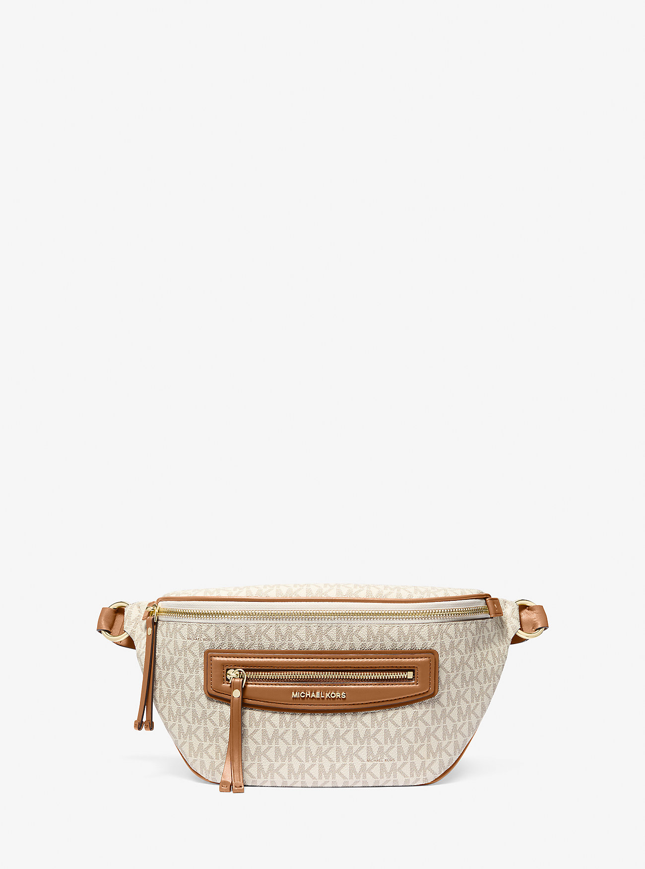 MK Jet Set Travel Medium Signature Logo Sling Pack -