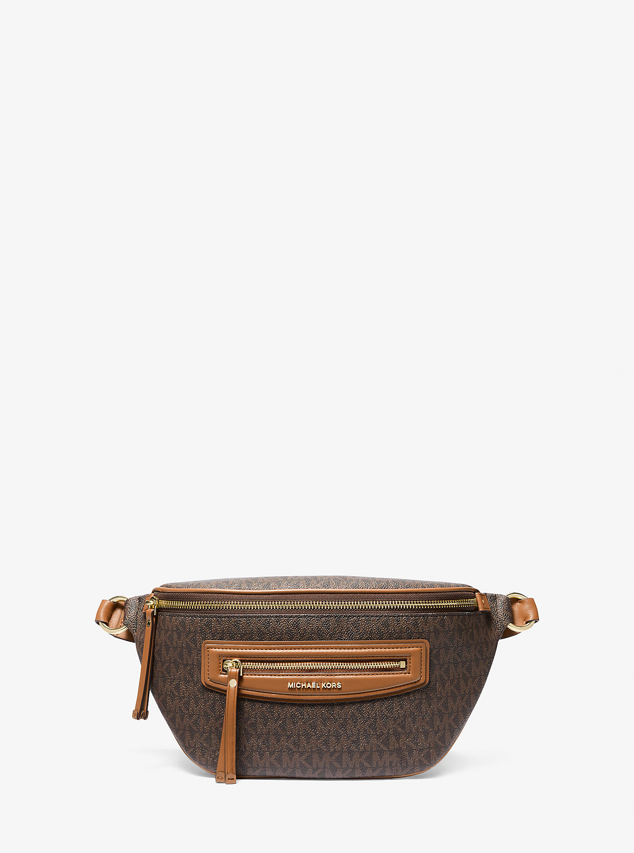 MK Jet Set Travel Medium Signature Logo Sling Pack -