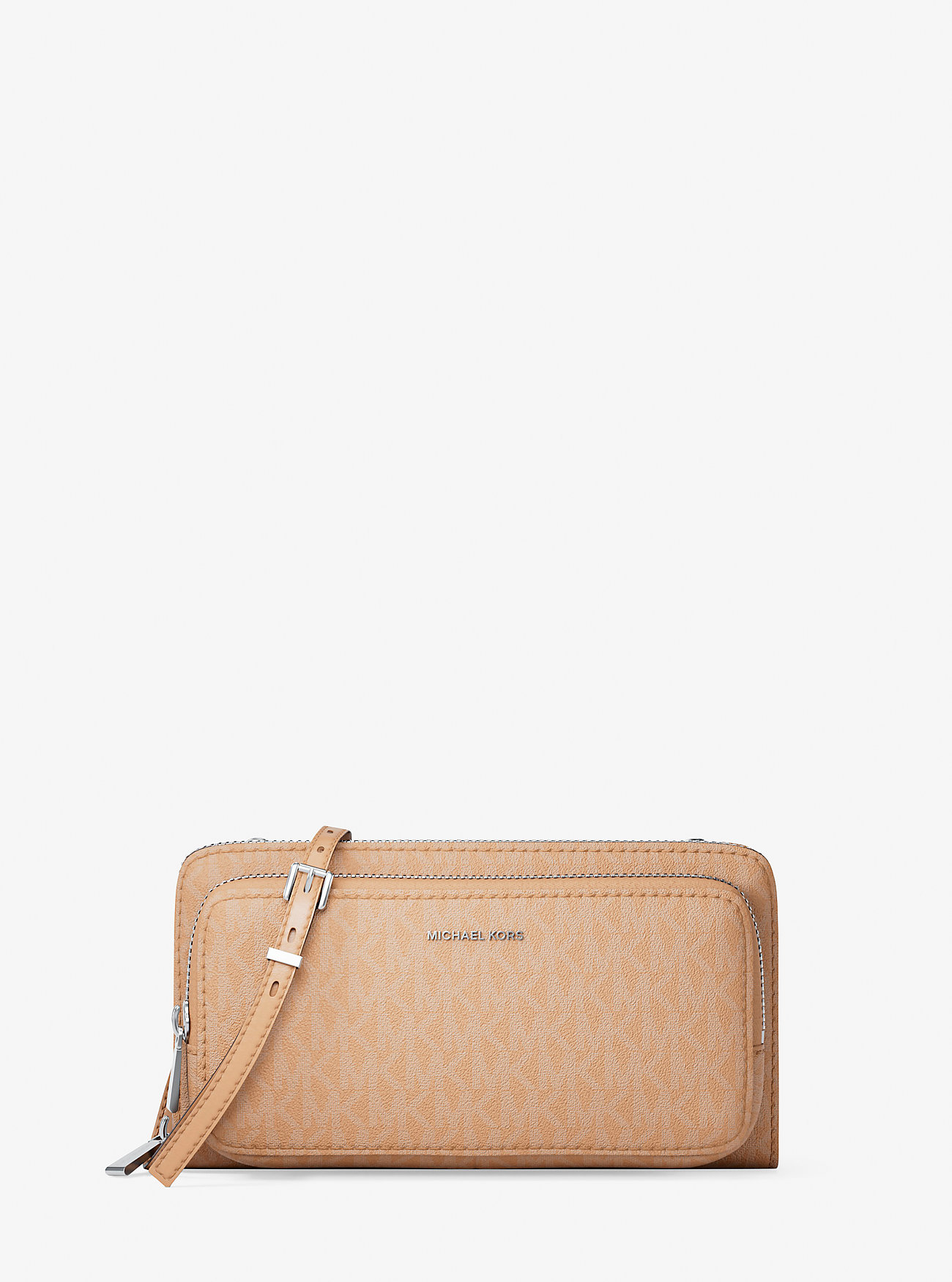 MK Jet Set Large Signature Logo Continental Crossbody Bag -