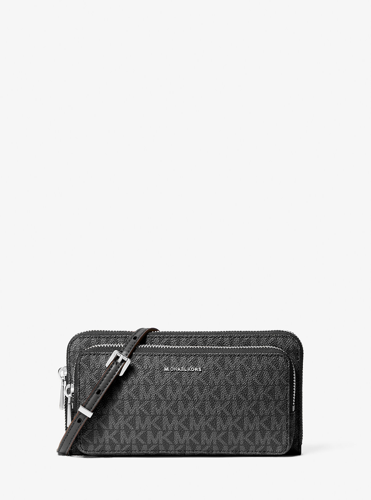 MK Jet Set Large Signature Logo Continental Crossbody Bag -