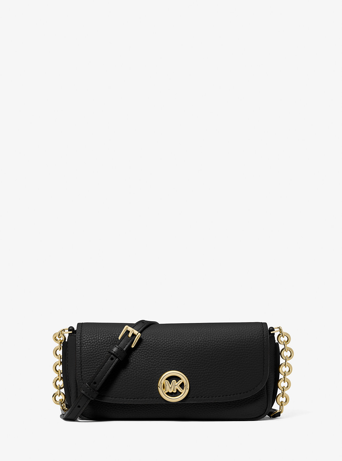 MK Nolita Small Pebbled Leather Crossbody Bag -