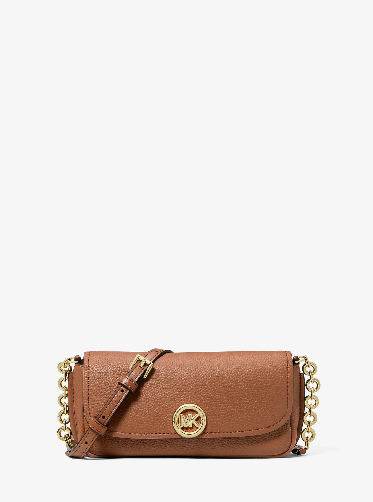 MK Nolita Small Pebbled Leather Crossbody Bag -