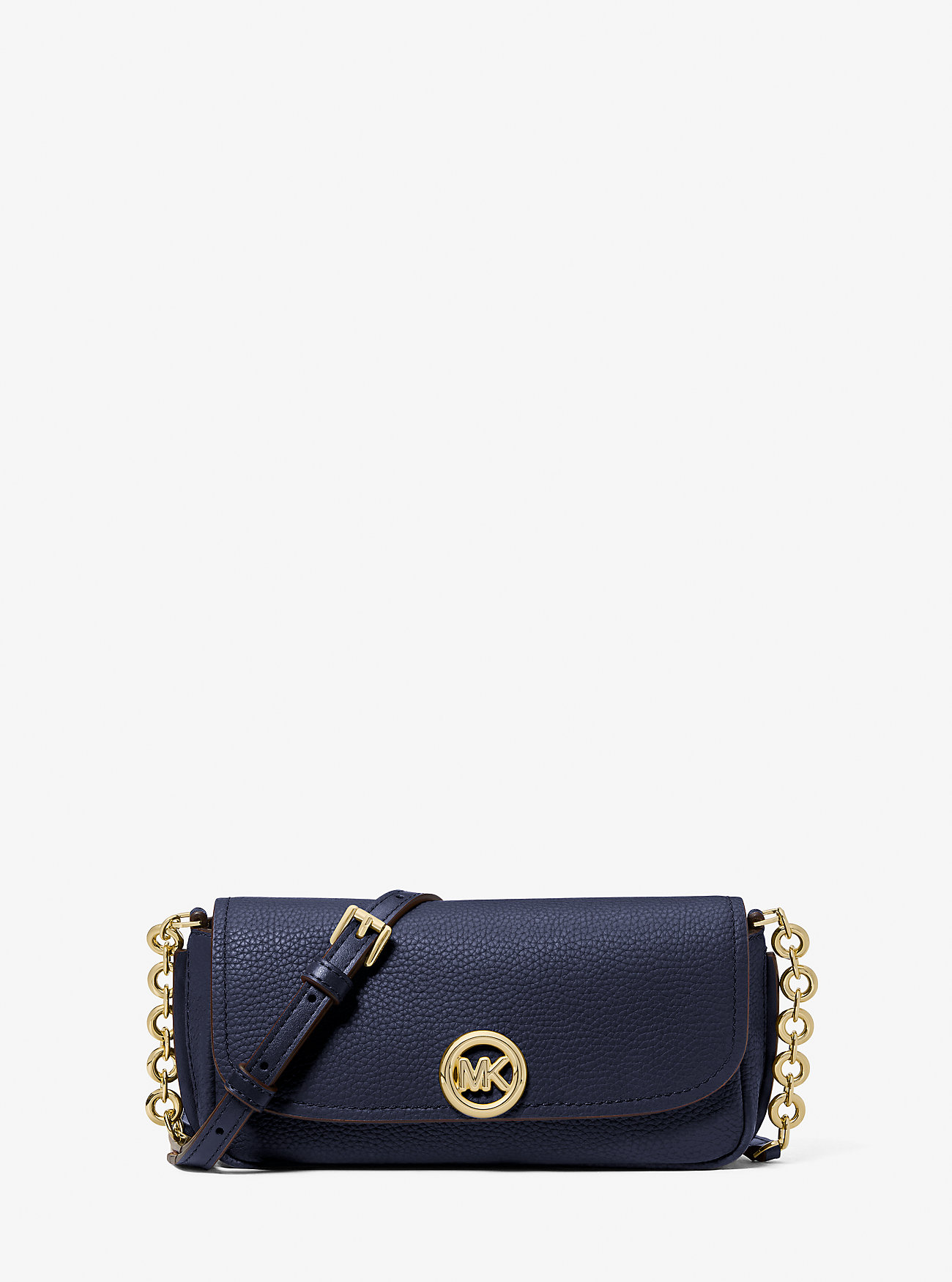 MK Nolita Small Pebbled Leather Crossbody Bag -