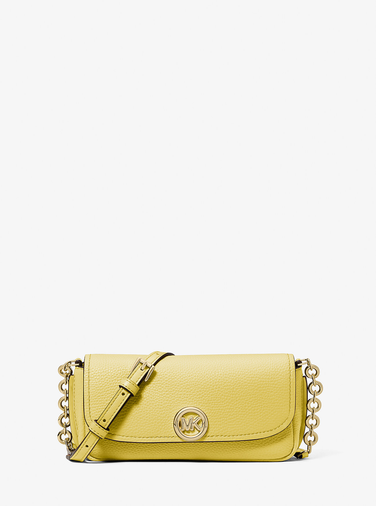 MK Nolita Small Pebbled Leather Crossbody Bag -